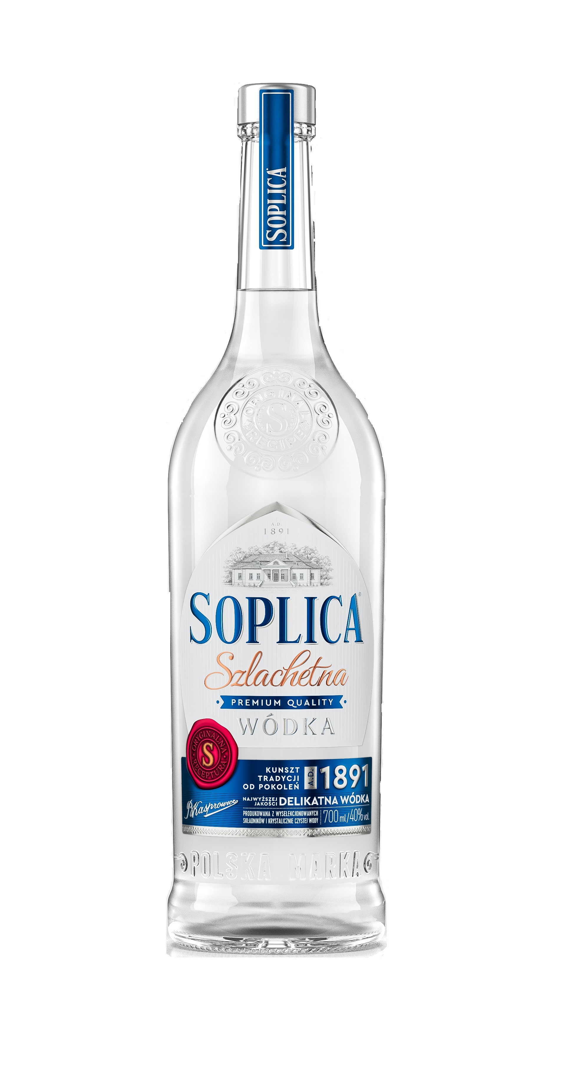 Wódka Czysta Soplica Szlachetna 40% 700Ml