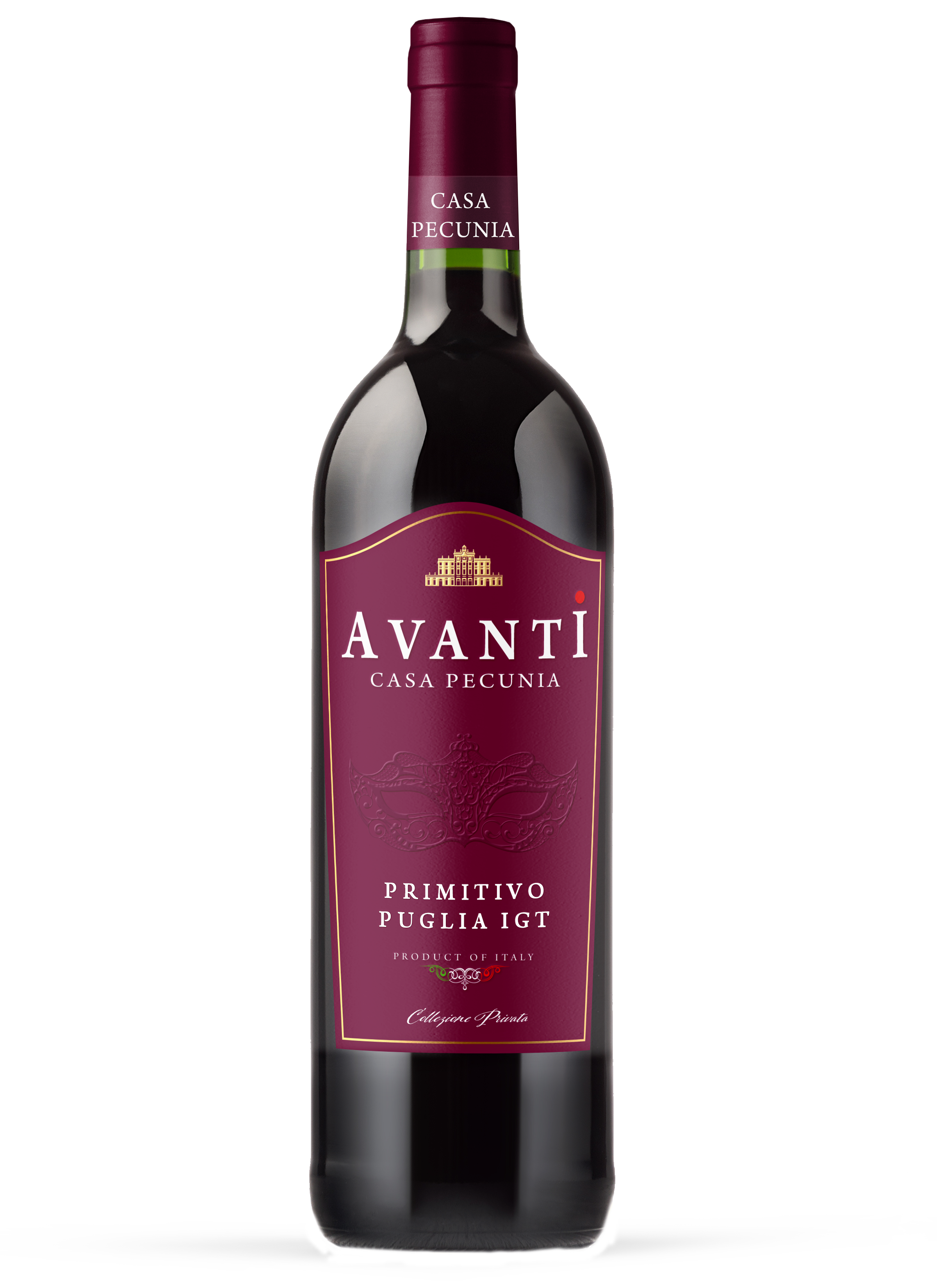 Avanti Casa Pecunia Primitivo Puglia 0,75L
