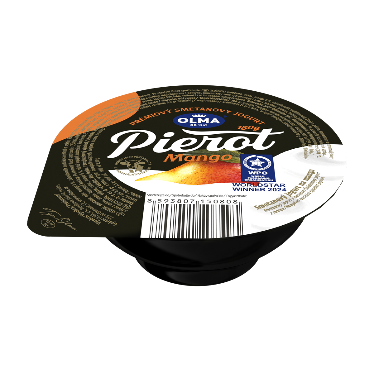 Olma Jogurt Pierot Mango 150G