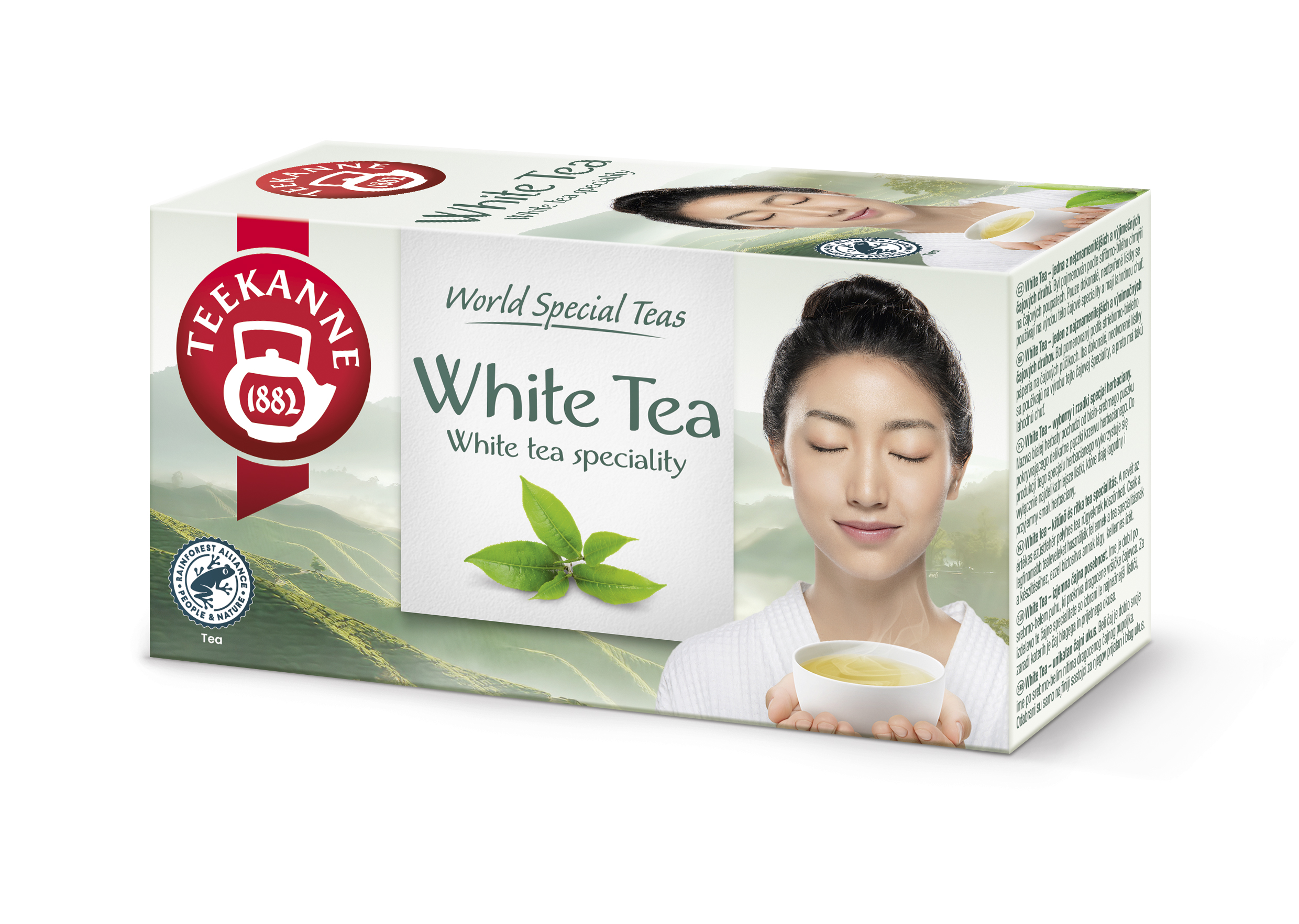 Herbata Biała Teekanne White Tea 20 Torebek Z 1,25G Rfa