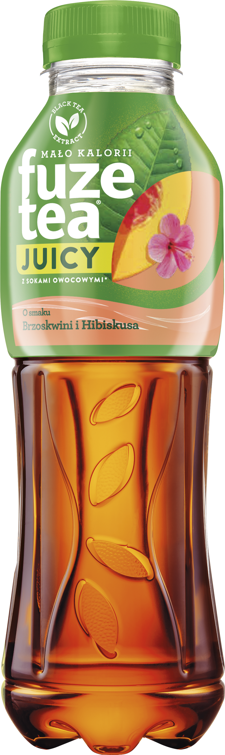 Fuze Tea Juicy Napój Niegazowany O Smaku Brzoskwini I Hibiskusa 500 Ml - Kaucja