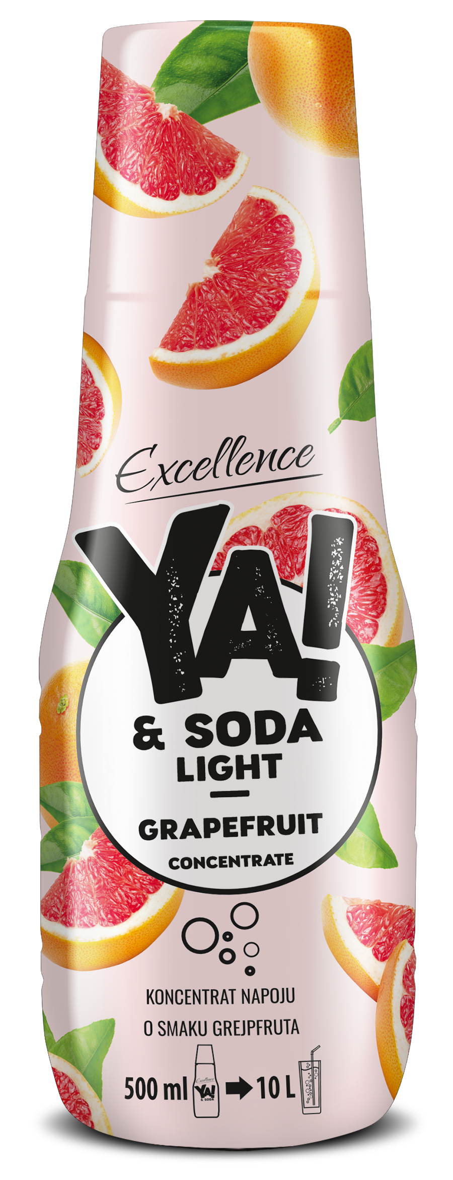 Ya!&Soda Koncentrat Napoju O Smaku Grejpfruta 500 Ml