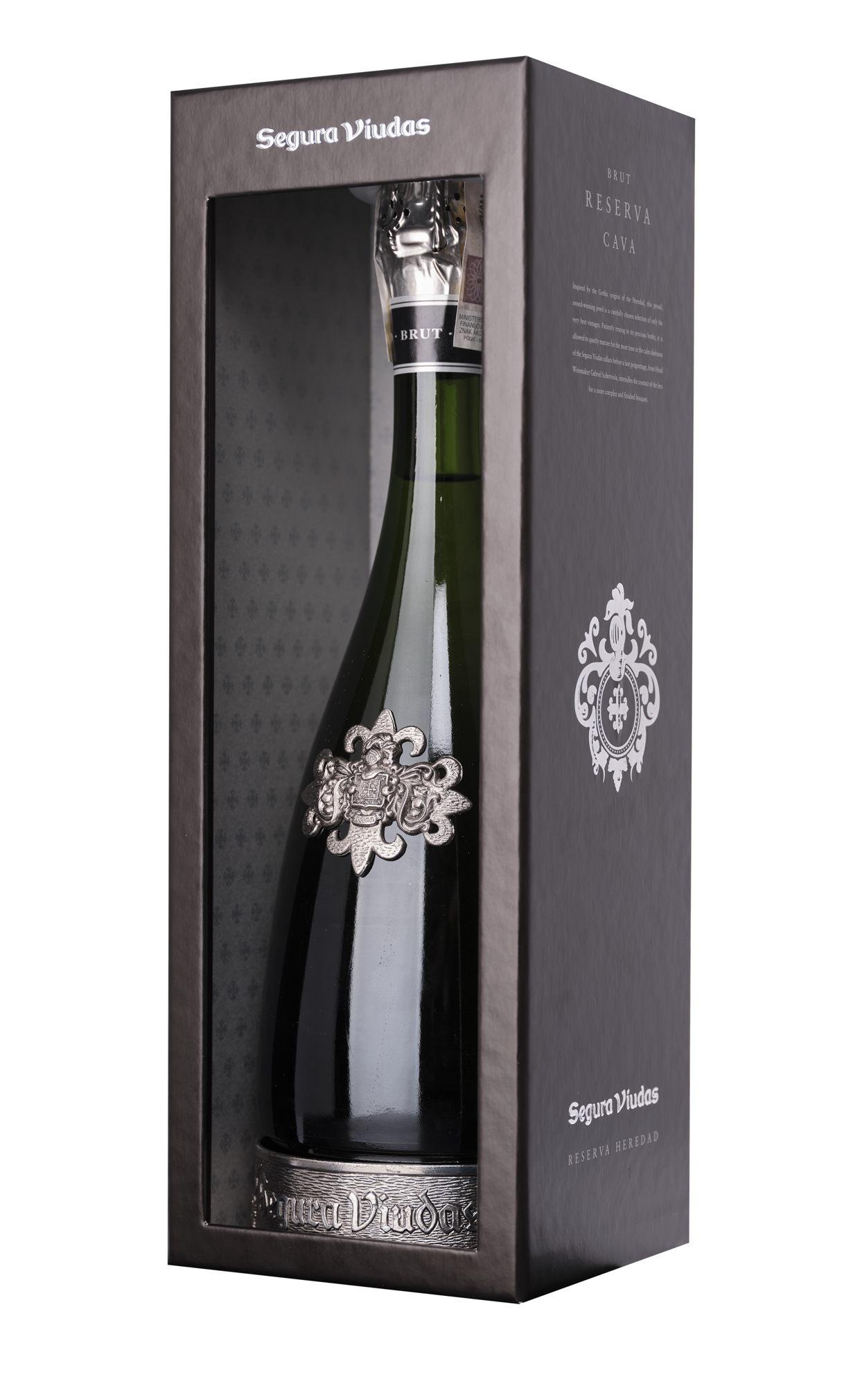 Segura Viudas Wino Musujące Bardzo Wytrawne Hiszpańskie Klasy Reserva 750 Ml