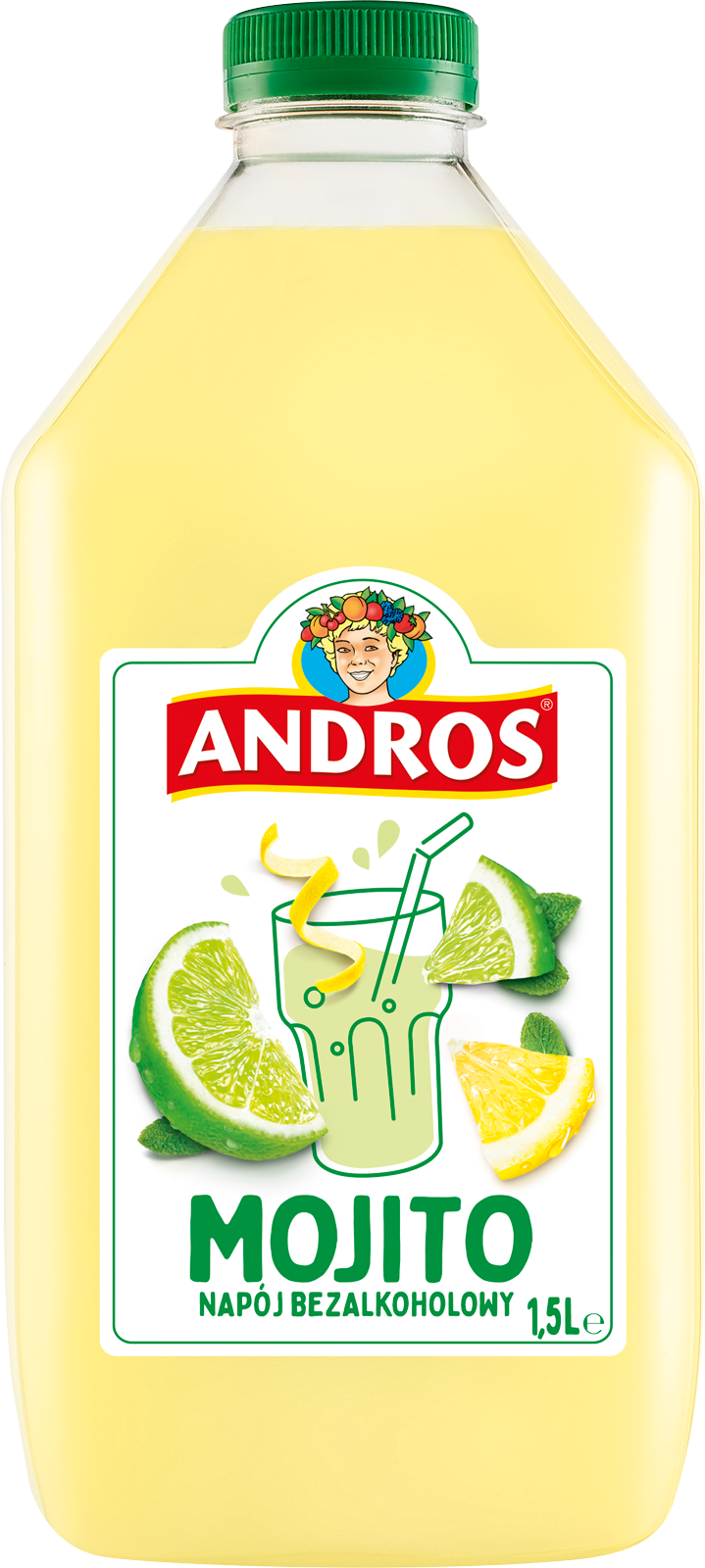 Andros Napój Bezalkoholowy Mojito 1,5L