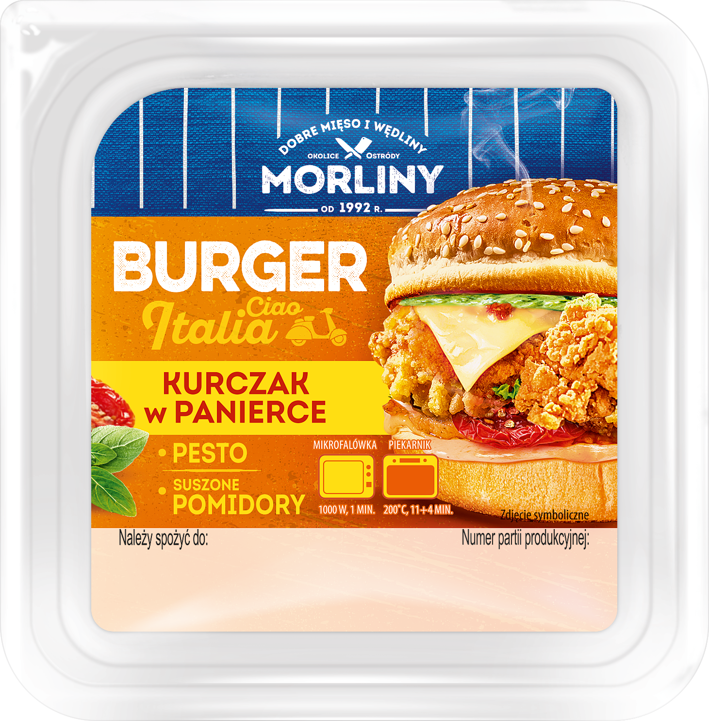 Burger Italia Morliny 170G