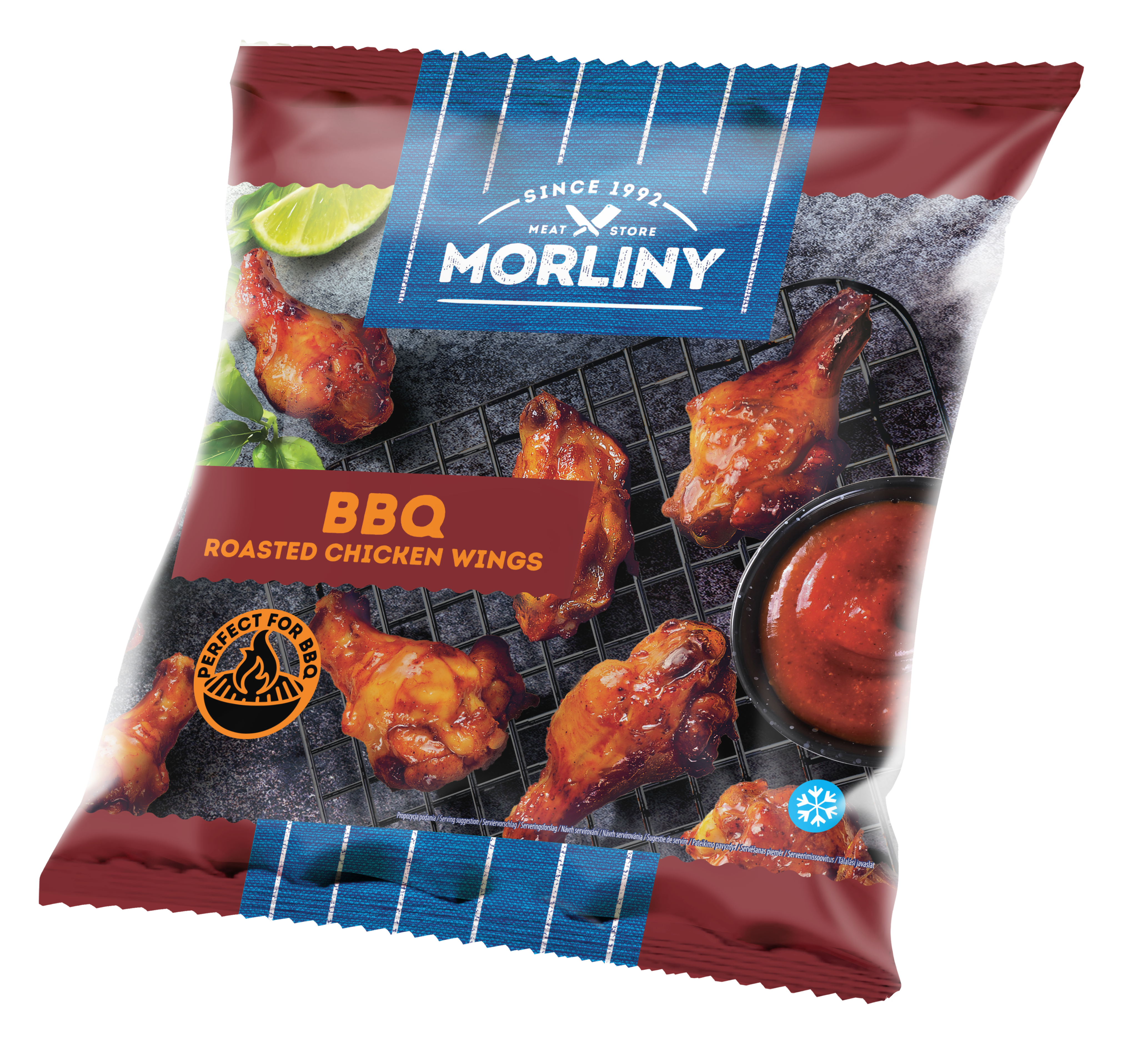Morliny Skrzydełka Pieczone Bbq 600G