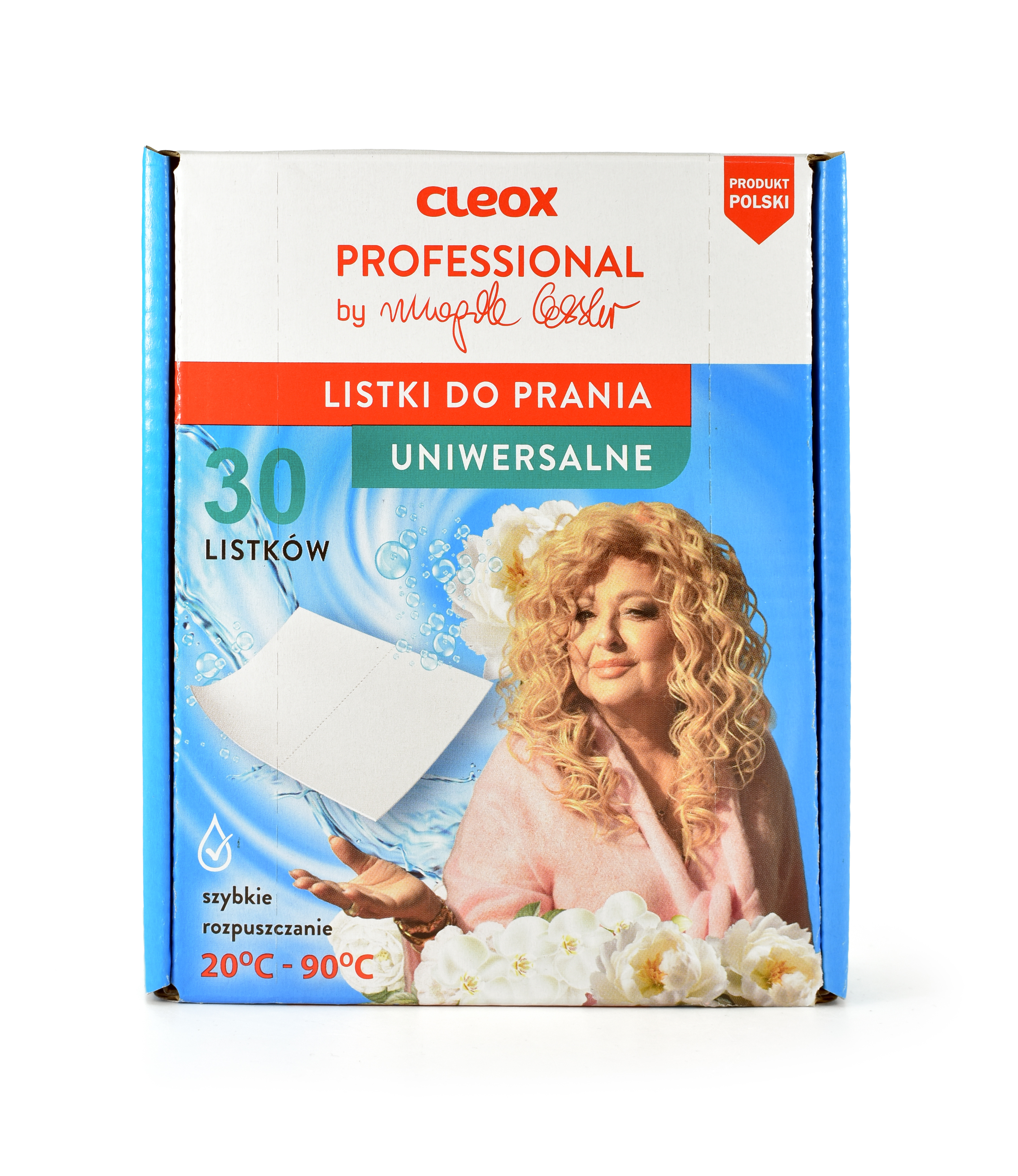 Cleox Professional By Magda Gessler Listki Do Prania Uniwersalne 30 Szt.