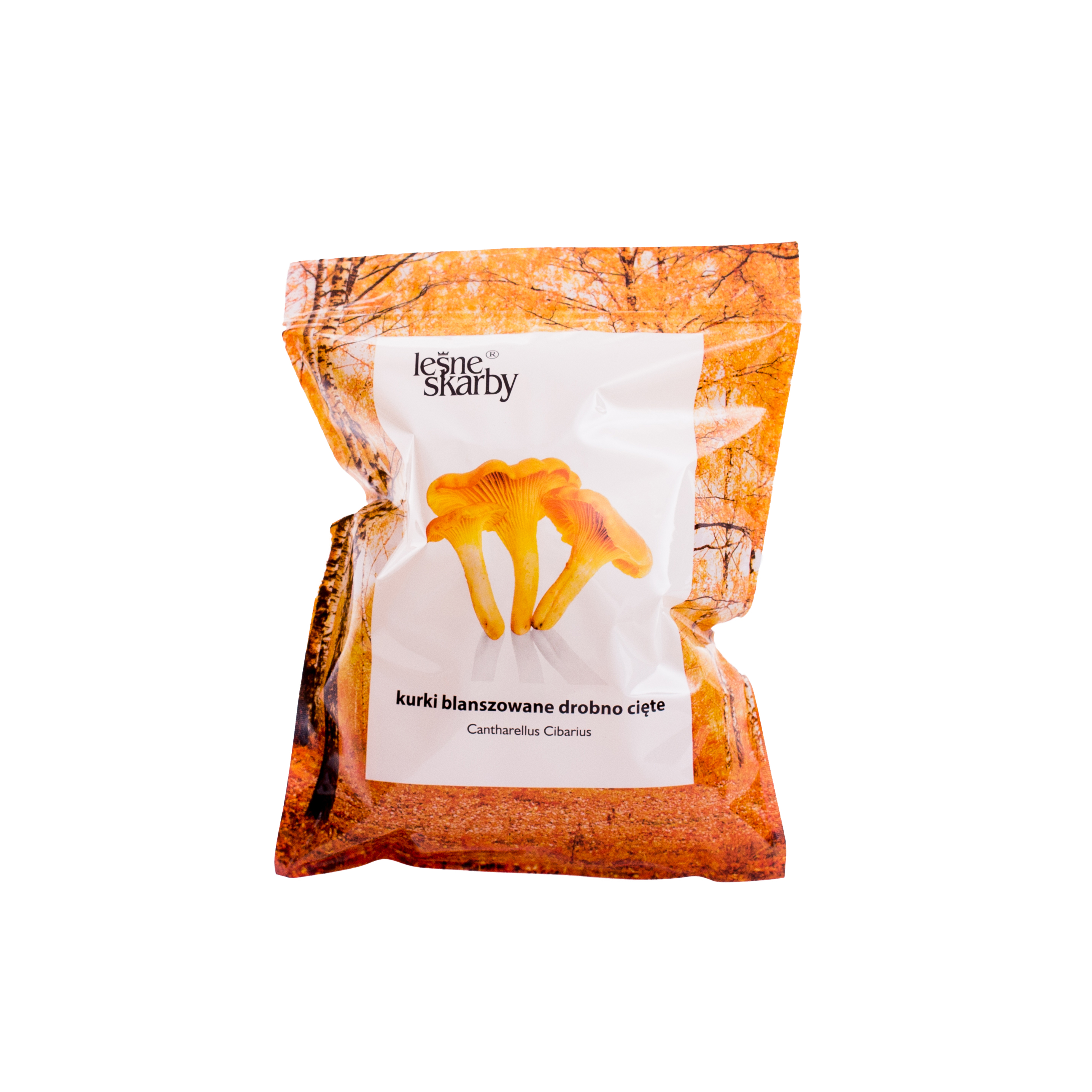 Kurki Blanszowane Drobno Cięte, Produkt Głęboko Mrożony 400G Leśne Skarby