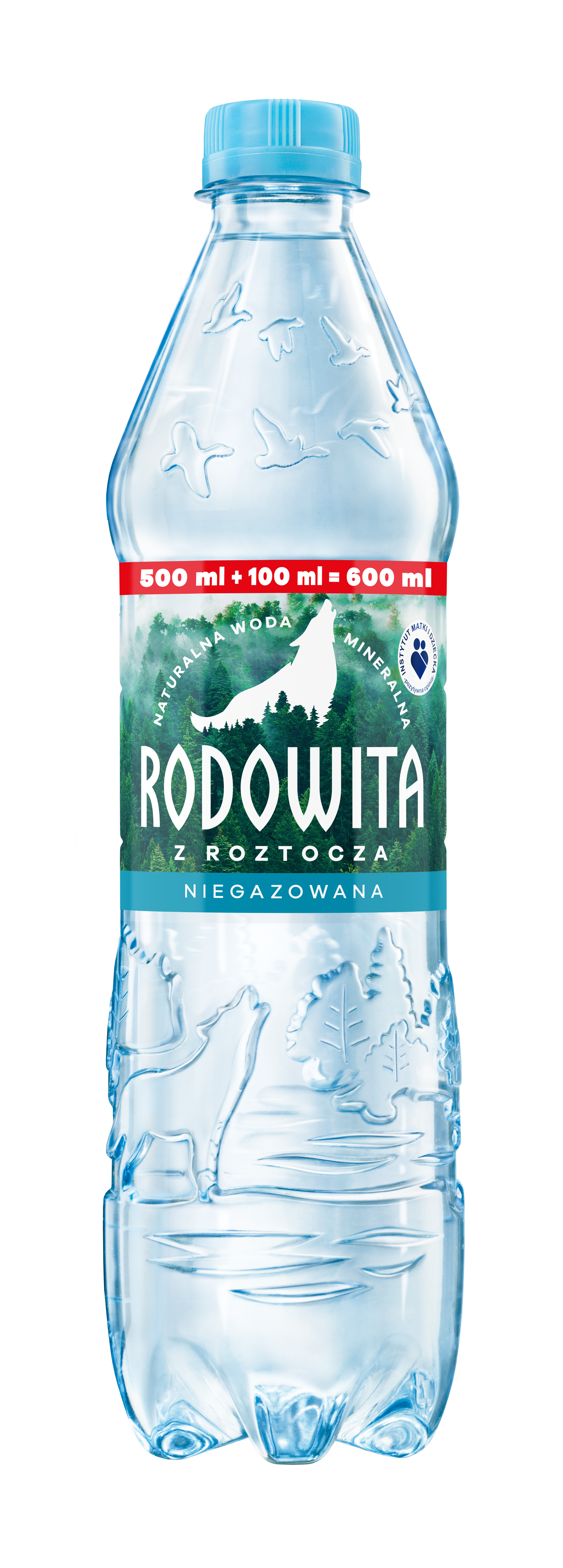 Rodowita Z Roztocza Naturalna Woda Mineralna Niegazowana 0,6L System Kaucyjny