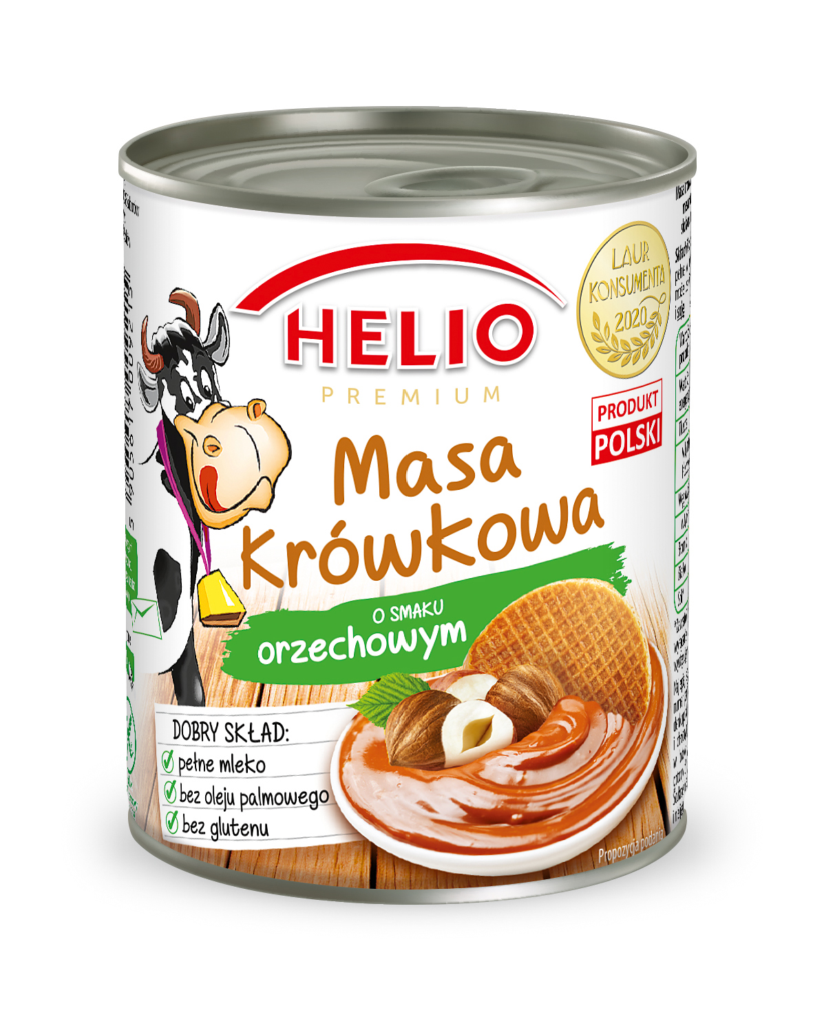 Masa Krówkowa O Smaku Orzechowym 400 G Helio