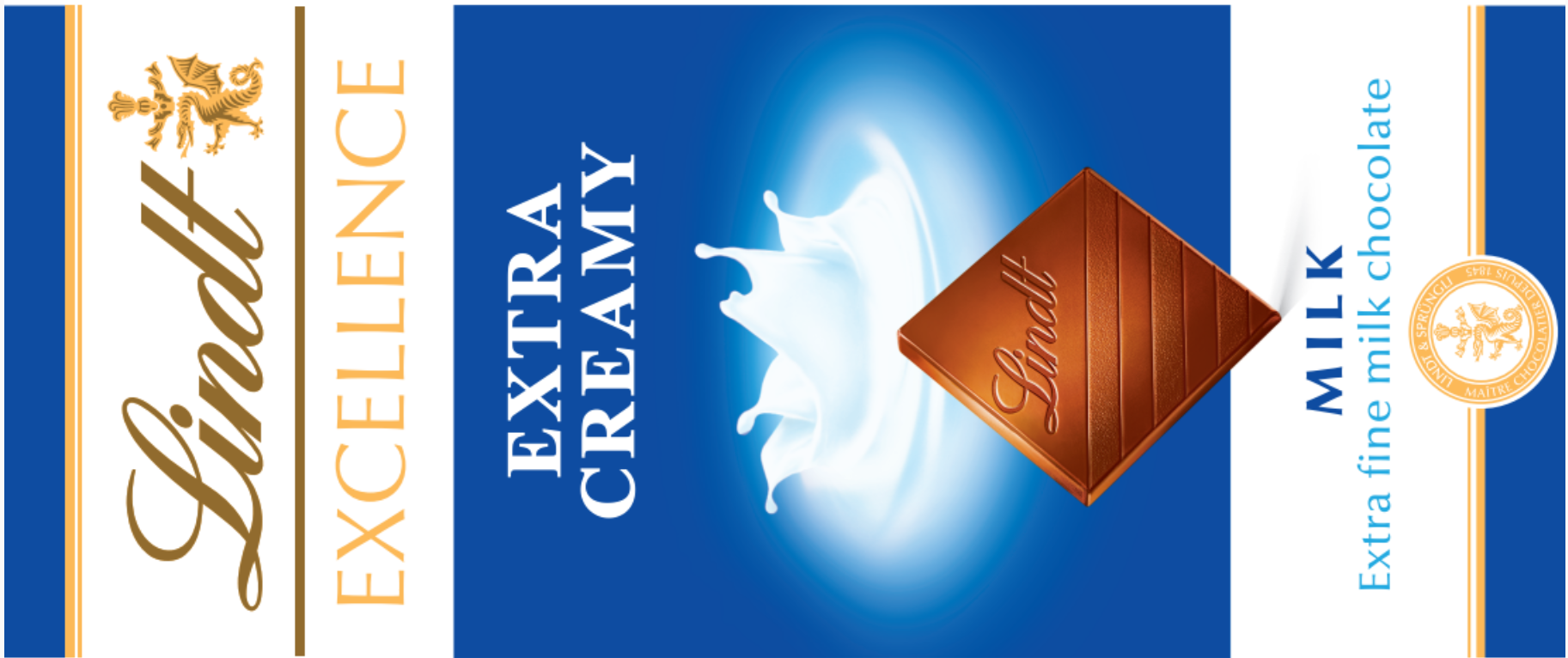 Lindt Excellence Milk 100G