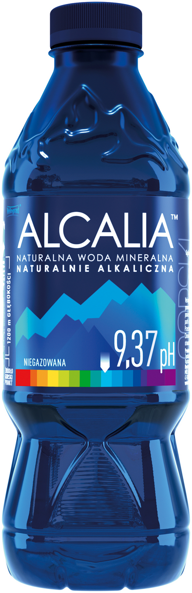 Velingrad Alcalia Naturalna Woda Mineralna Naturalnie Alkaiczna Niegazowana 1 L