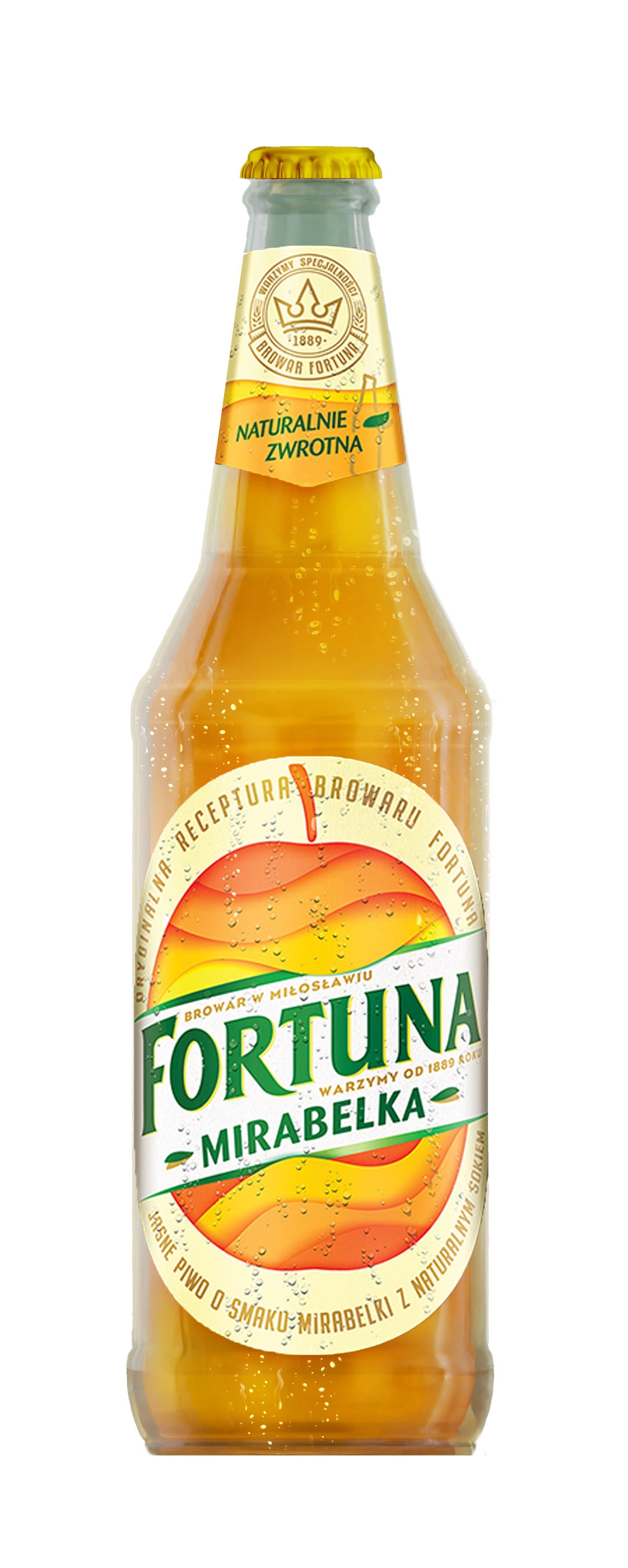 Fortuna Mirabelka 500 Ml Butelka Zwrotna