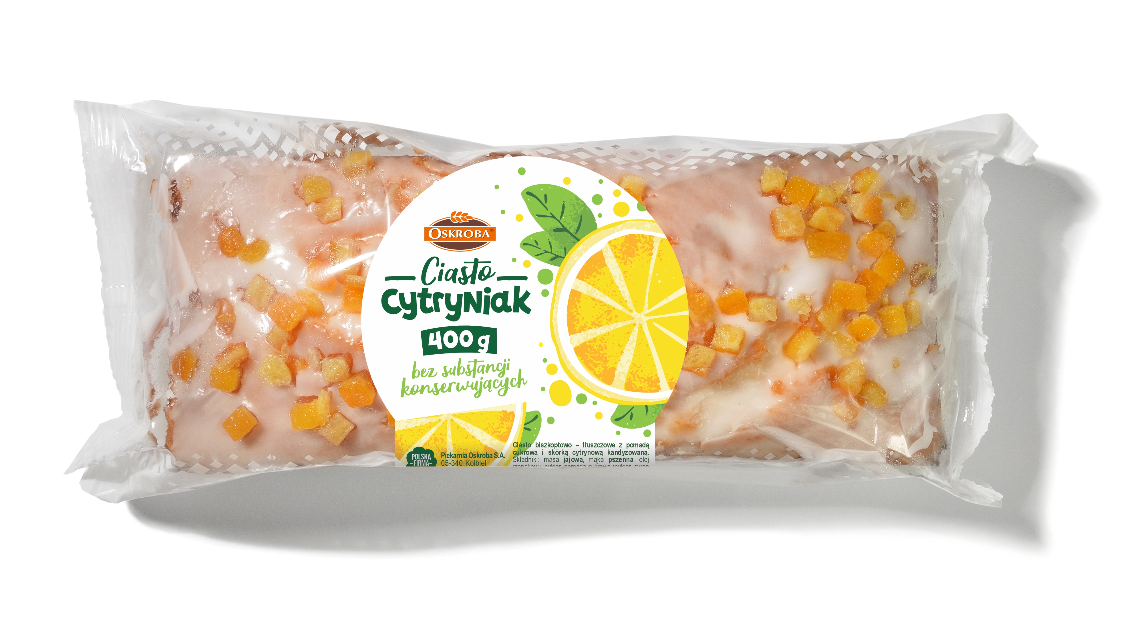 Oskroba Ciasto Cytryniak 400 G