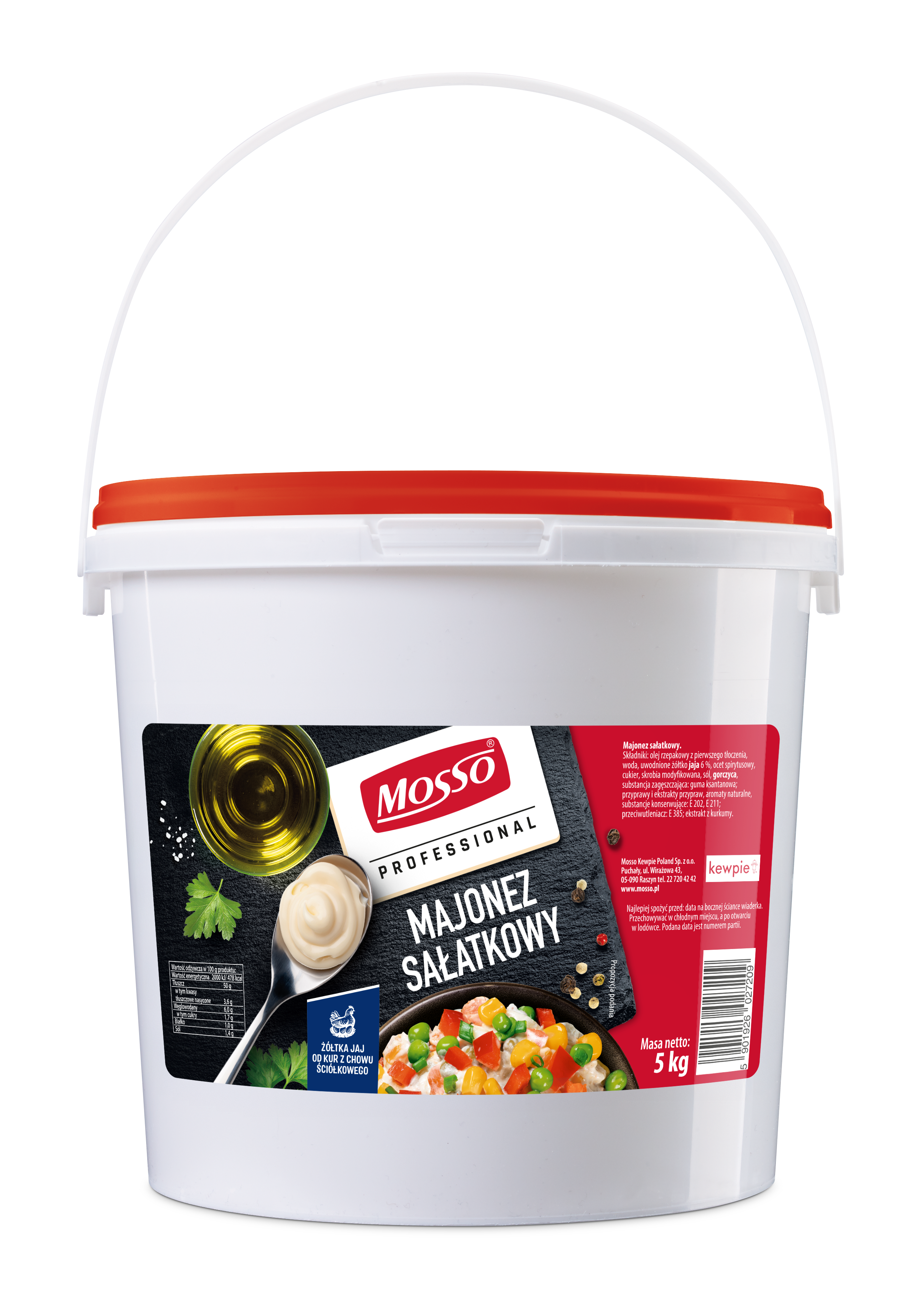 Mosso Professional Majonez Sałatkowy 5 Kg