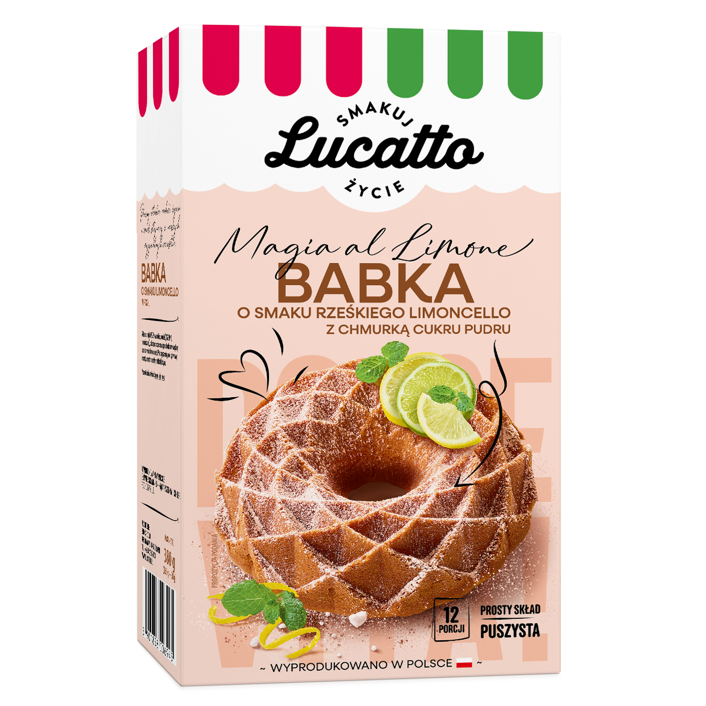 Babka Limoncello Lucatto 380G