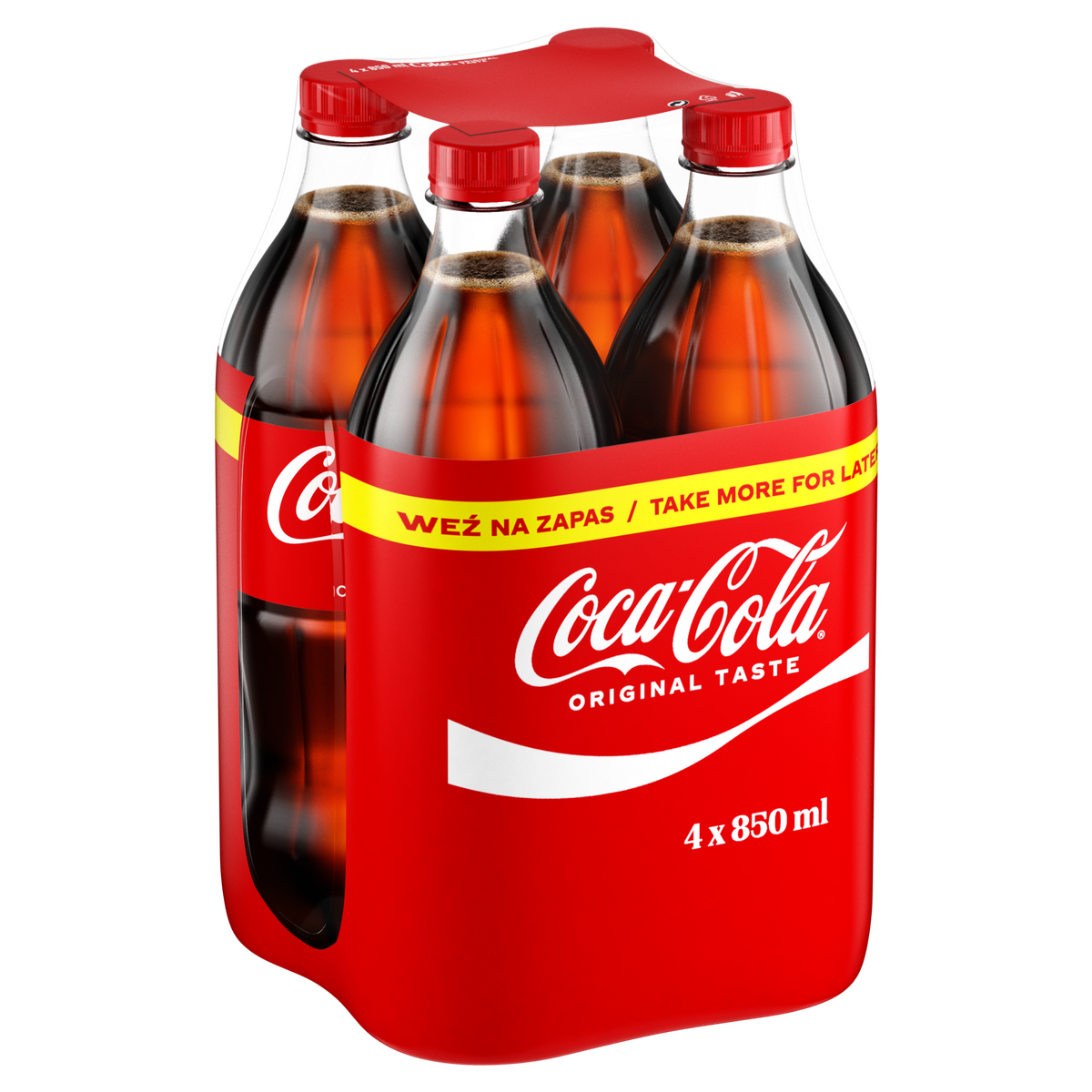 Coca-Cola 4 X 850 Ml - Kaucja
