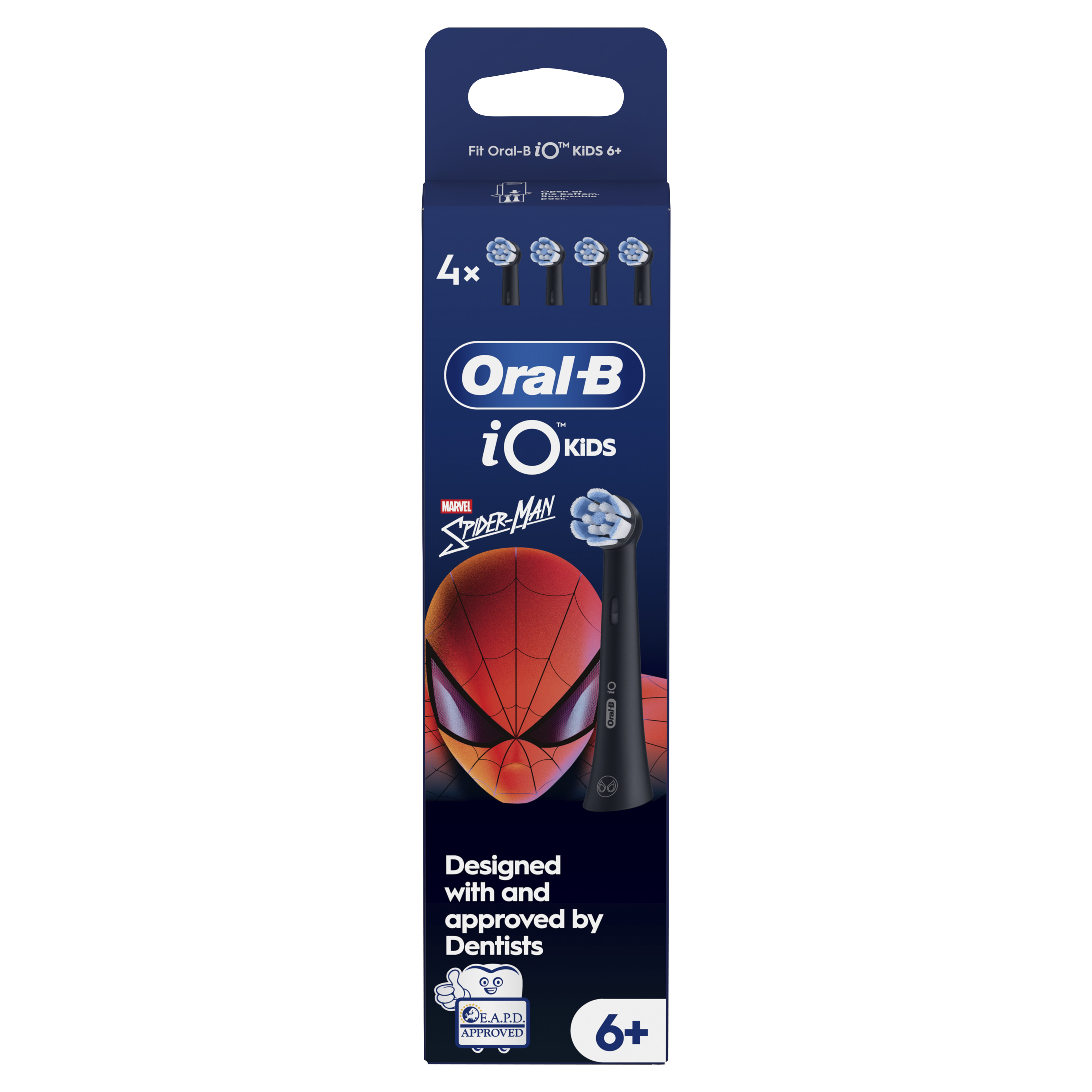Końcówki Do Szczoteczek Elektrycznych Oral-B Io Kids 6+ Marvel Spider-Man 4Szt