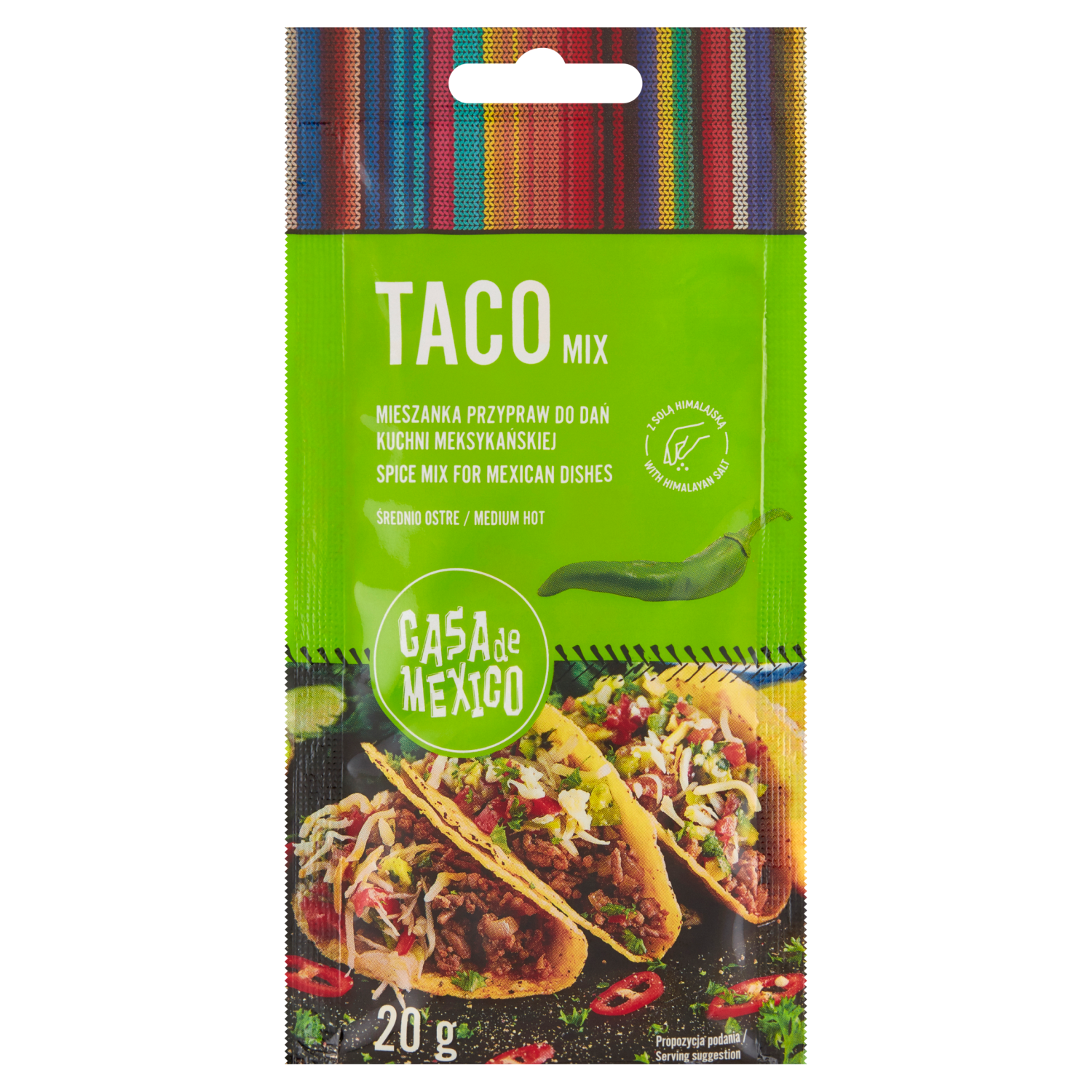 Casa De Mexico Przyprawa Do Taco 20G