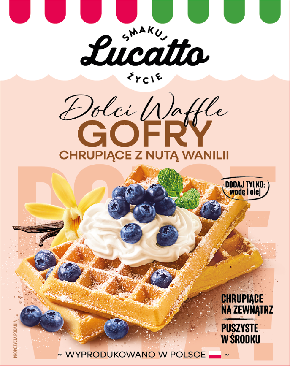Gofry W Proszku Lucatto 350 G