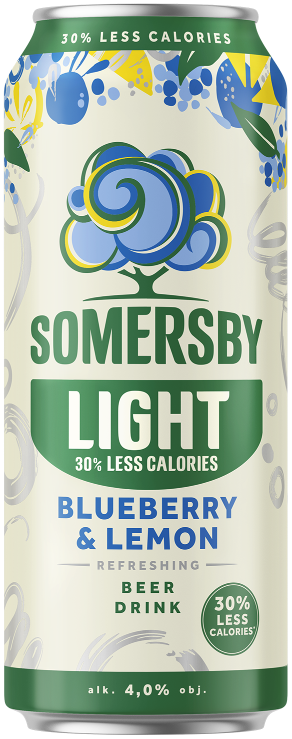 Somersby Light Blueberry & Lemon 4% Puszka 500 Ml Sk