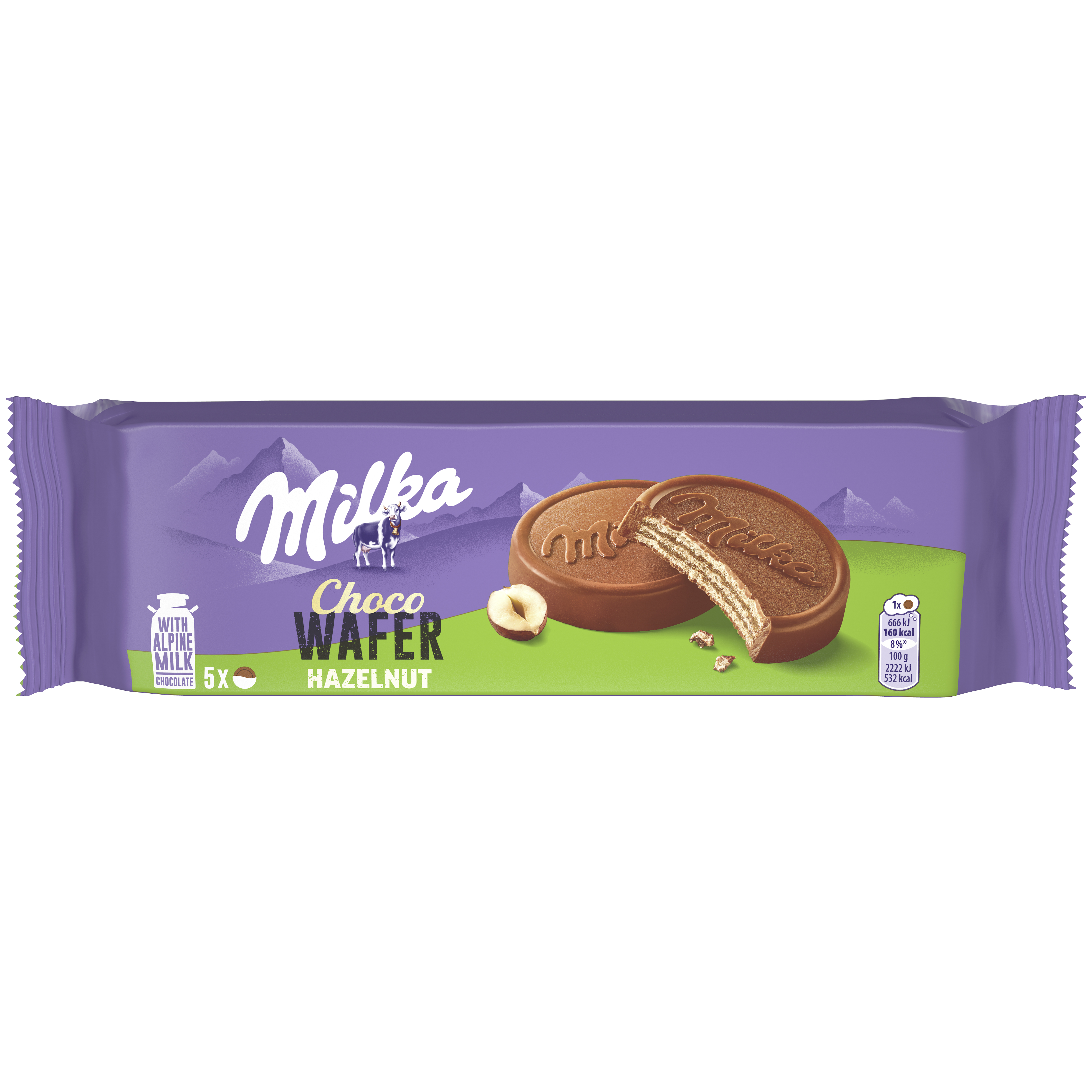 Milka Wafer Hazelnut 150G