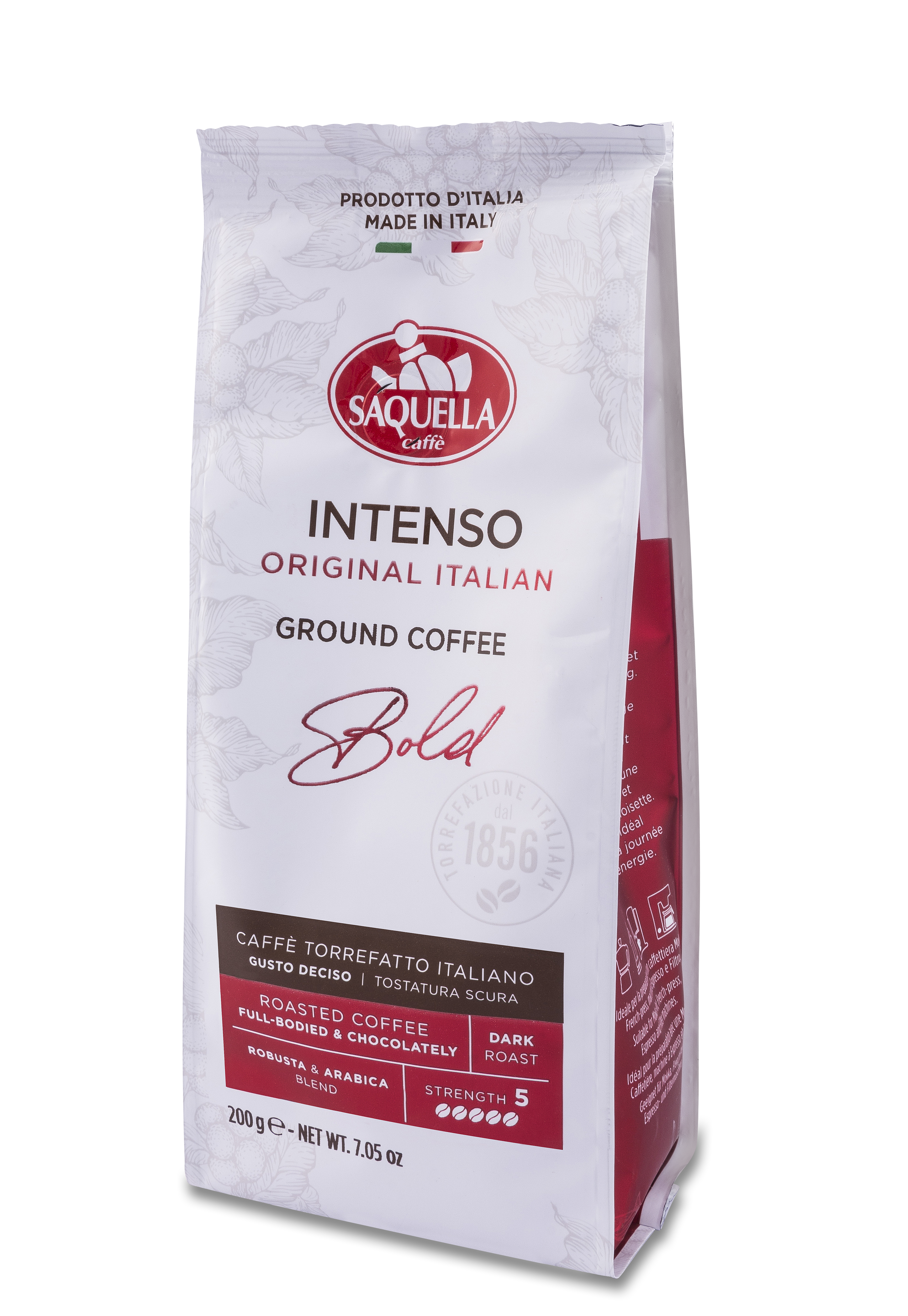 Saquella Intenso Bold Ground 200 G