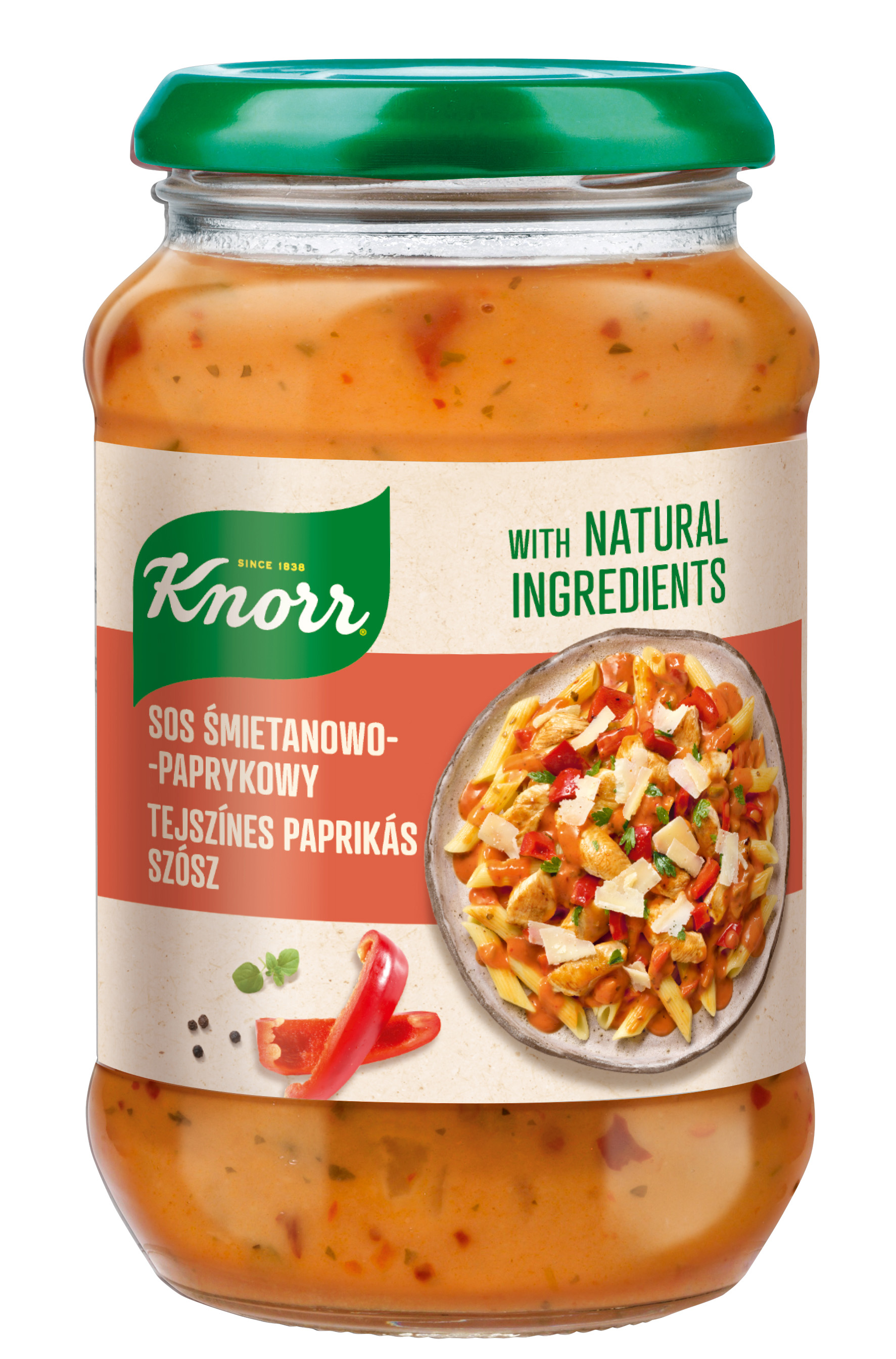 Knorr Sos Śmietanowo-Paprykowy 400 G