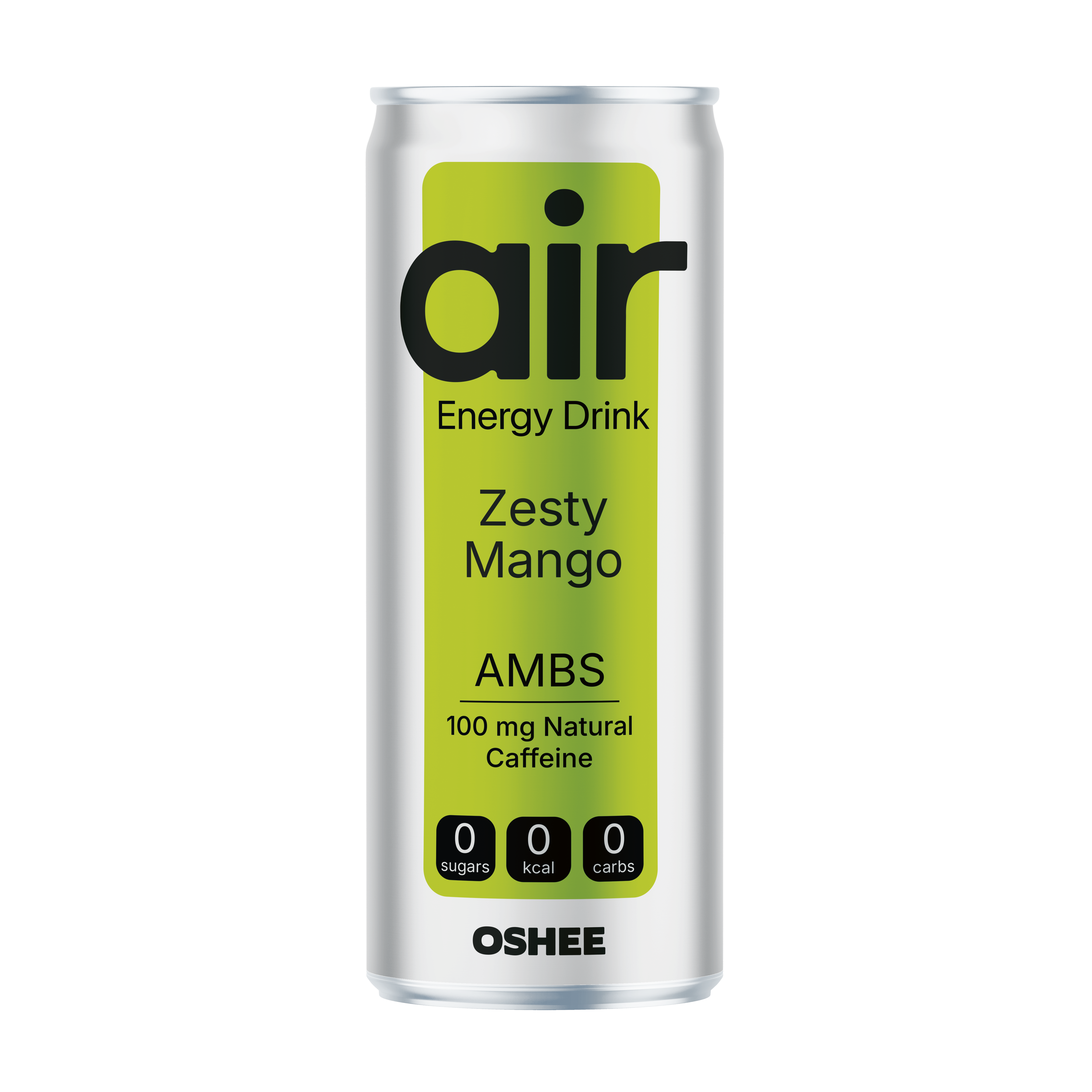 Air Energy Drink Zesty Mango Zero 250Ml Kaucja