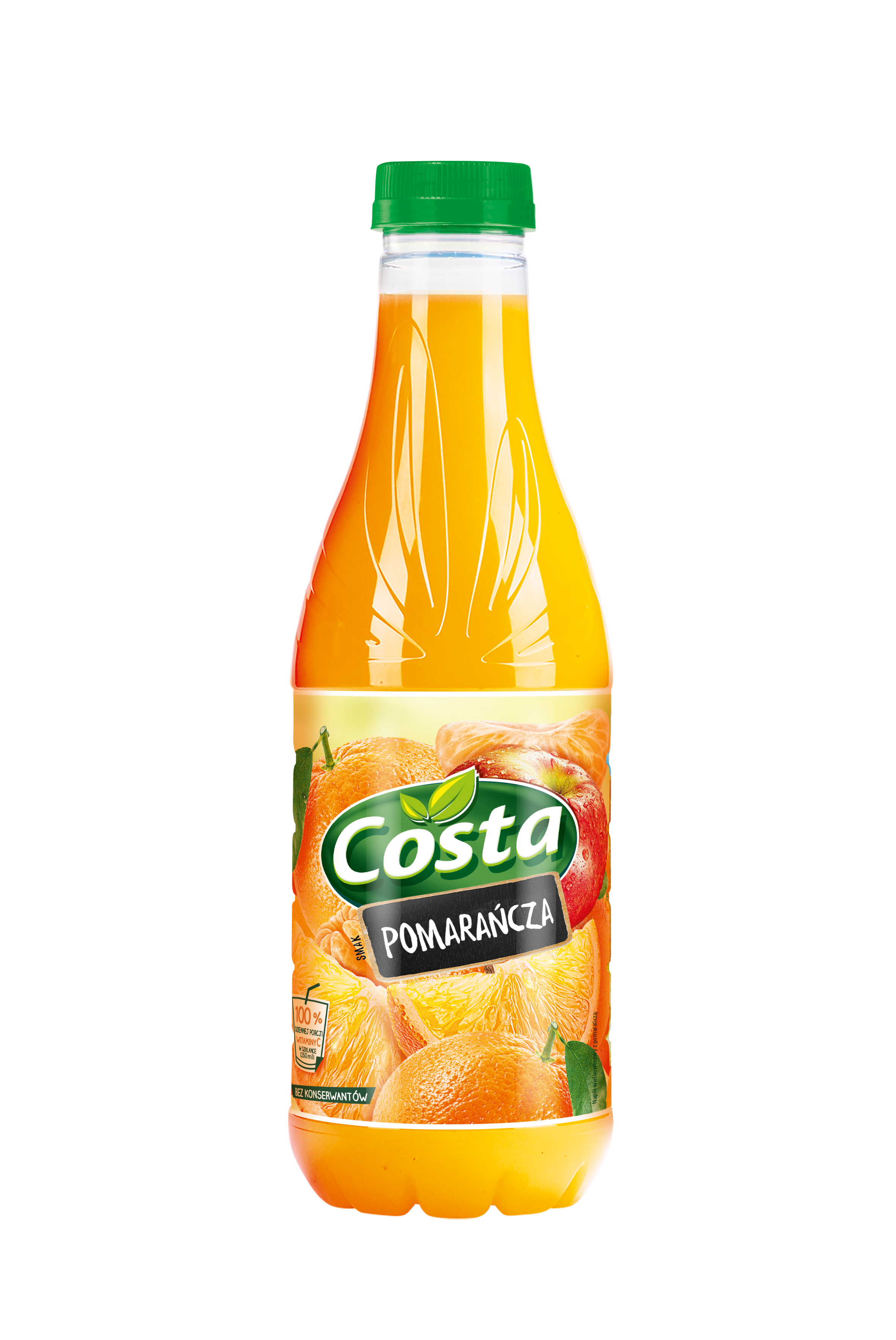 Costa Napój Pomarańczowy Butelka Apet 1L Kaucja
