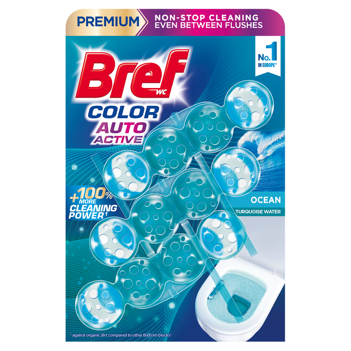 Bref Color Auto Active Ocean 3 X 50 G