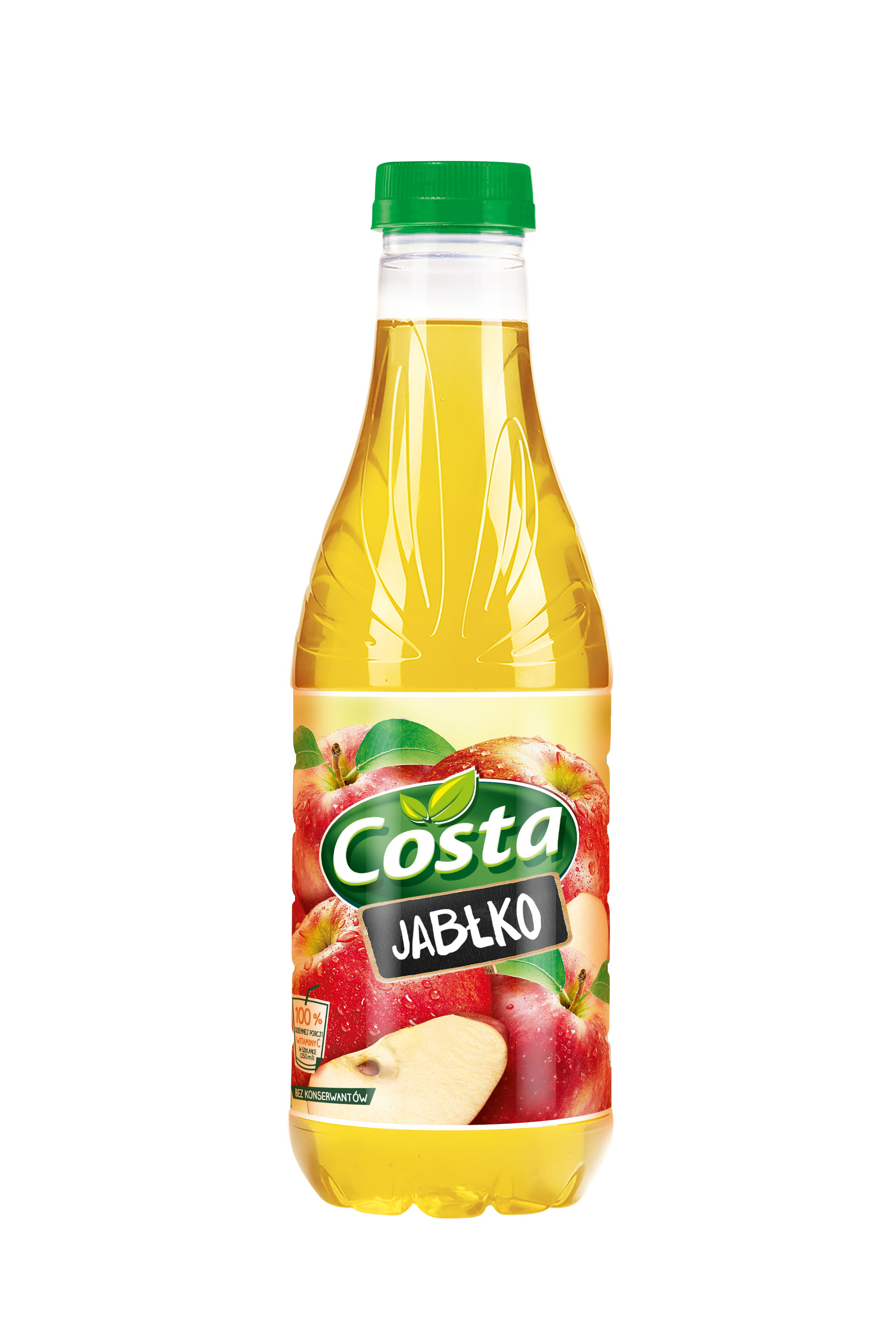 Costa Napój Jabłkowy Butelka Apet 1L Kaucja