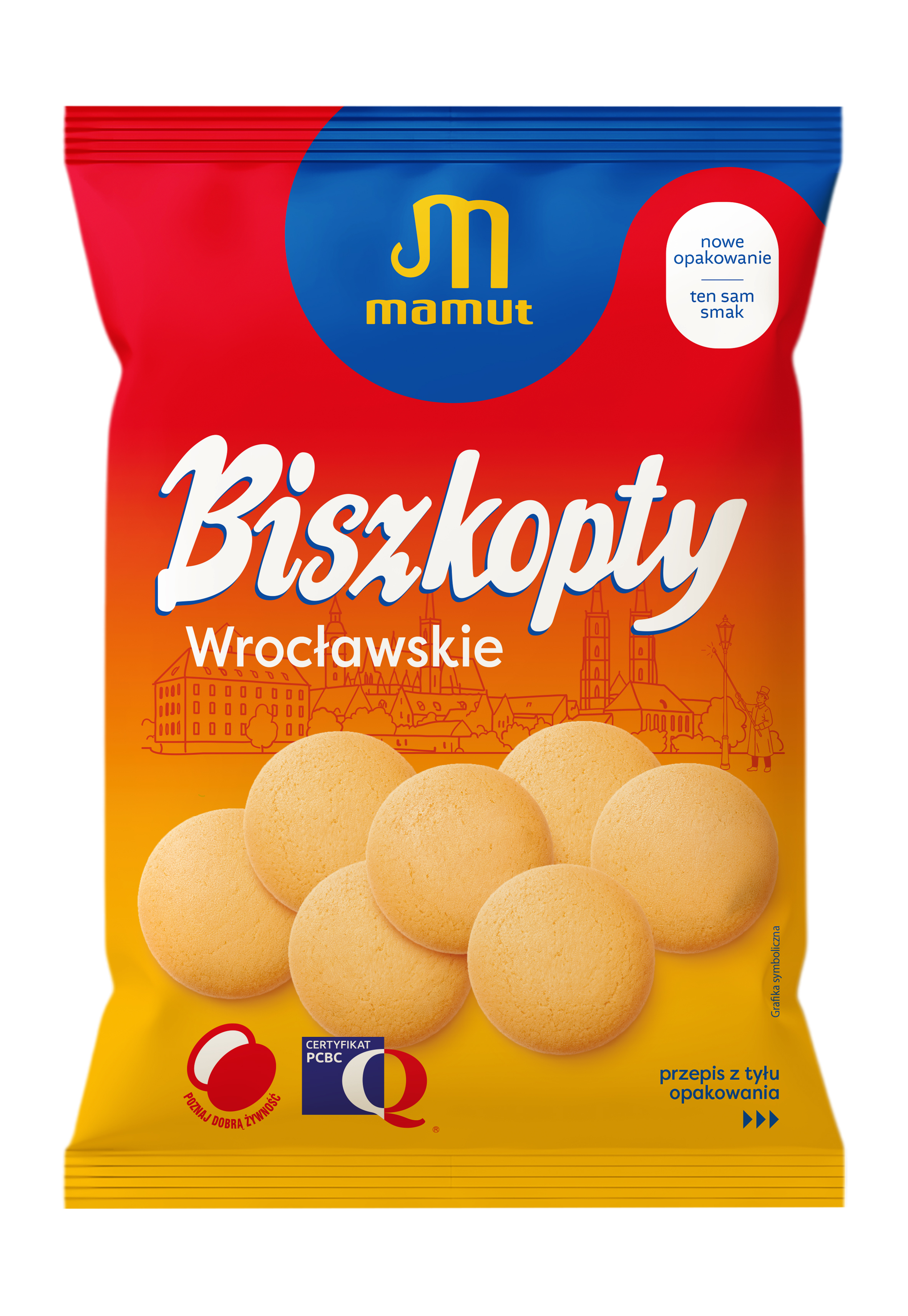 Biszkopty Wrocławskie 120 G Mamut