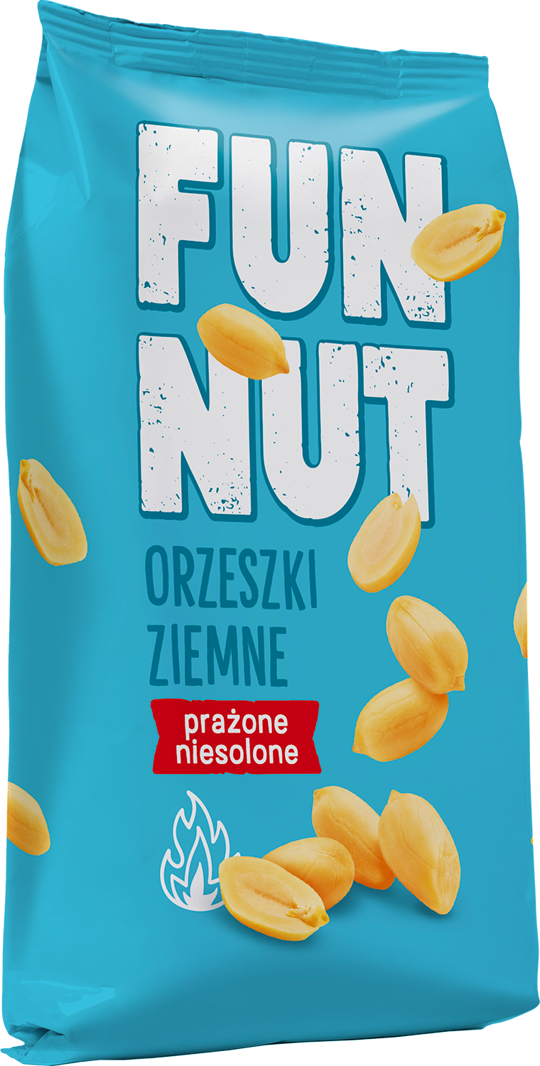 Fun Nut Orzeszki Ziemne Prażone Niesolone 350G