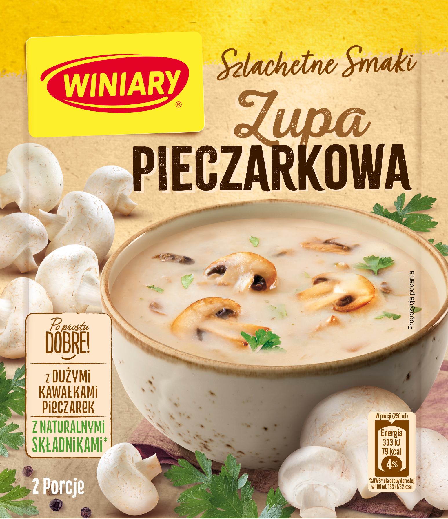 Winiary Zupa Pieczarkowa 44G