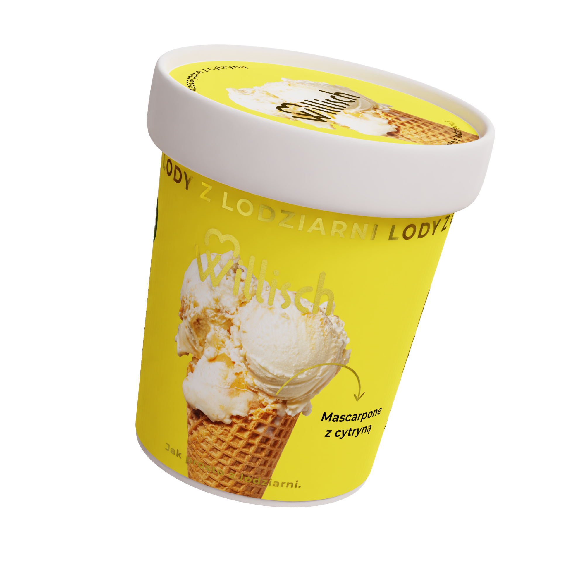 Willisch Lody Z Lodziarni Smak Mascarpone Z Cytryną 465 Ml