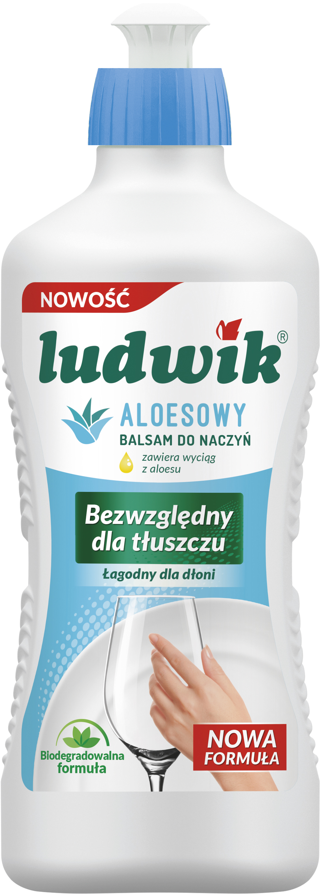 Ludwik Balsam Do Mycia Naczyń 450G - Aloesowy