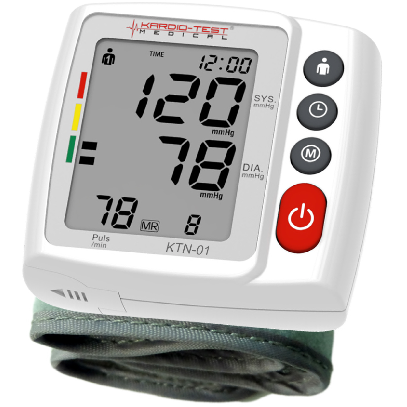 Ciśnieniomierz Elektroniczny Nadgarstkowy Kardio-Test Medical Ktn-01