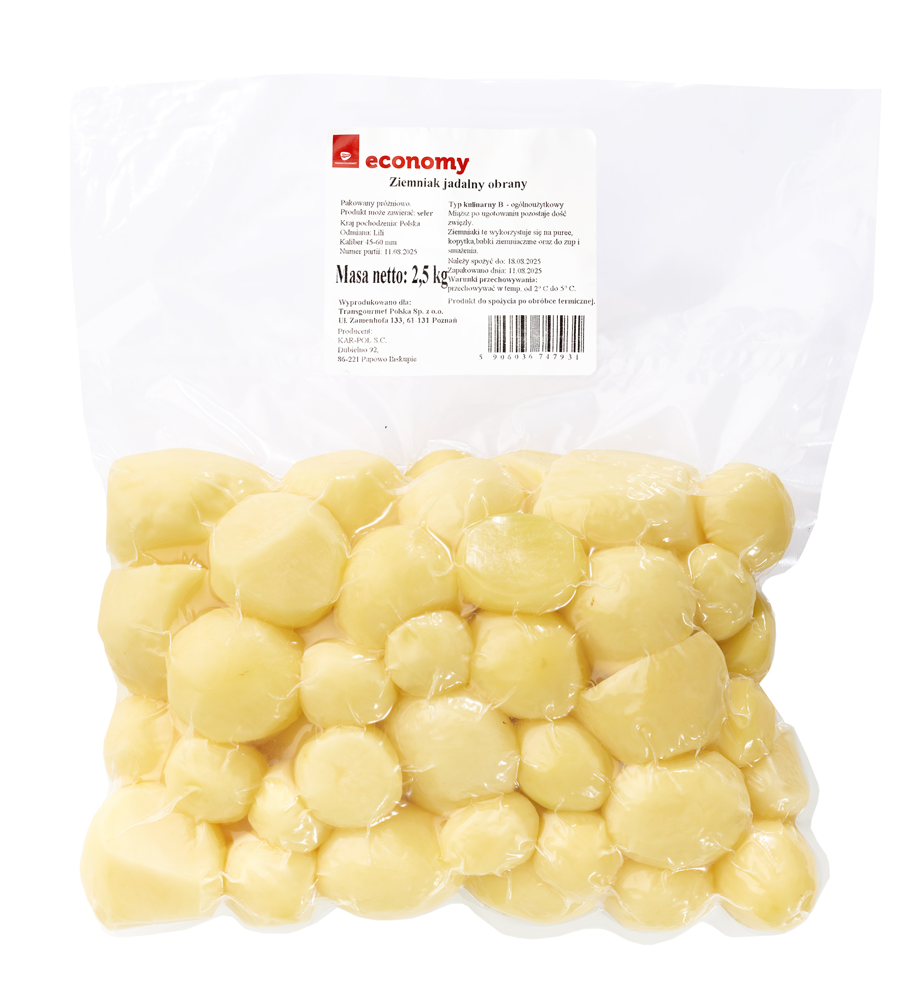 Tge Ziemniak Jadalny Obrany Polska 2,5Kg