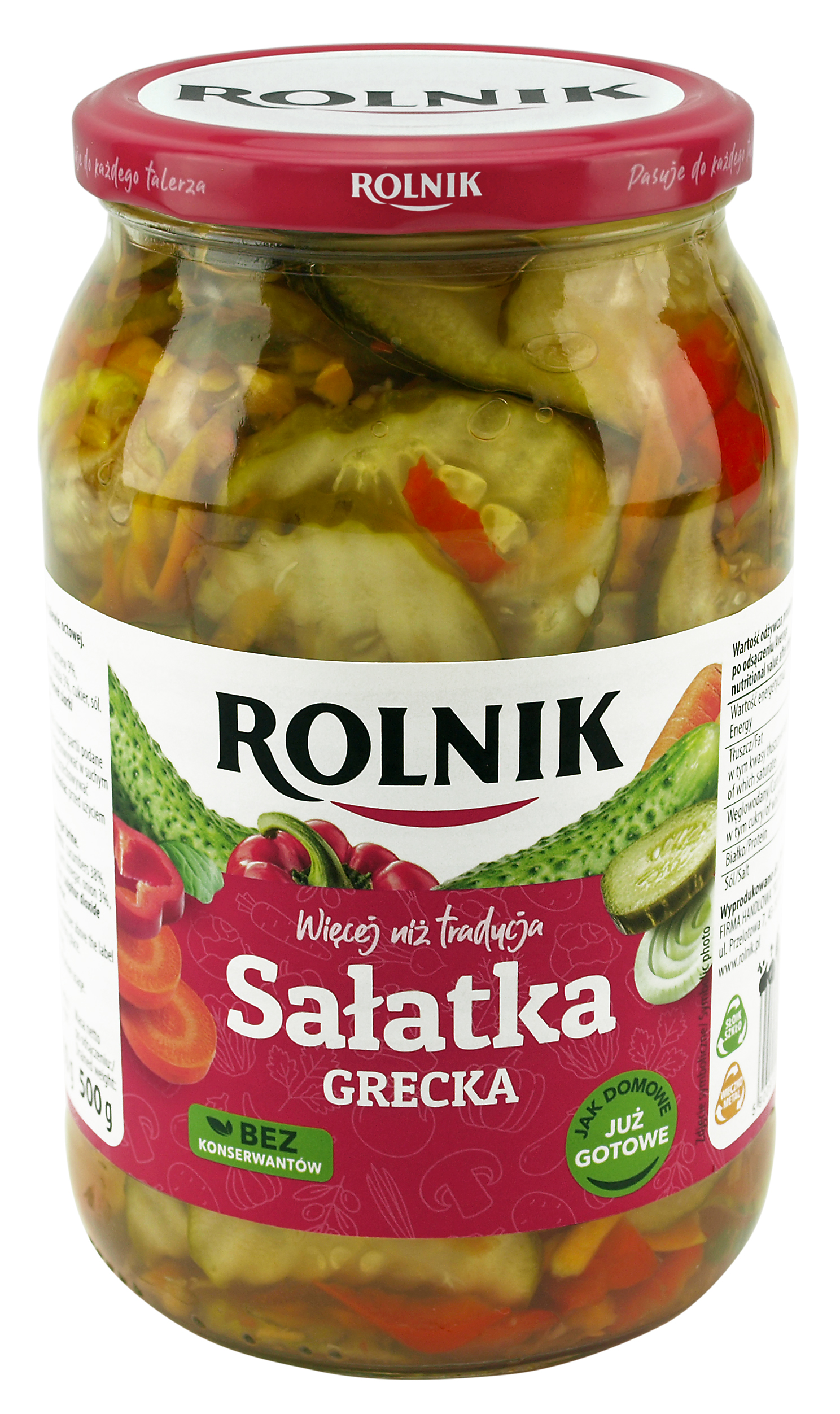 Sałatka Grecka 880 G Rolnik