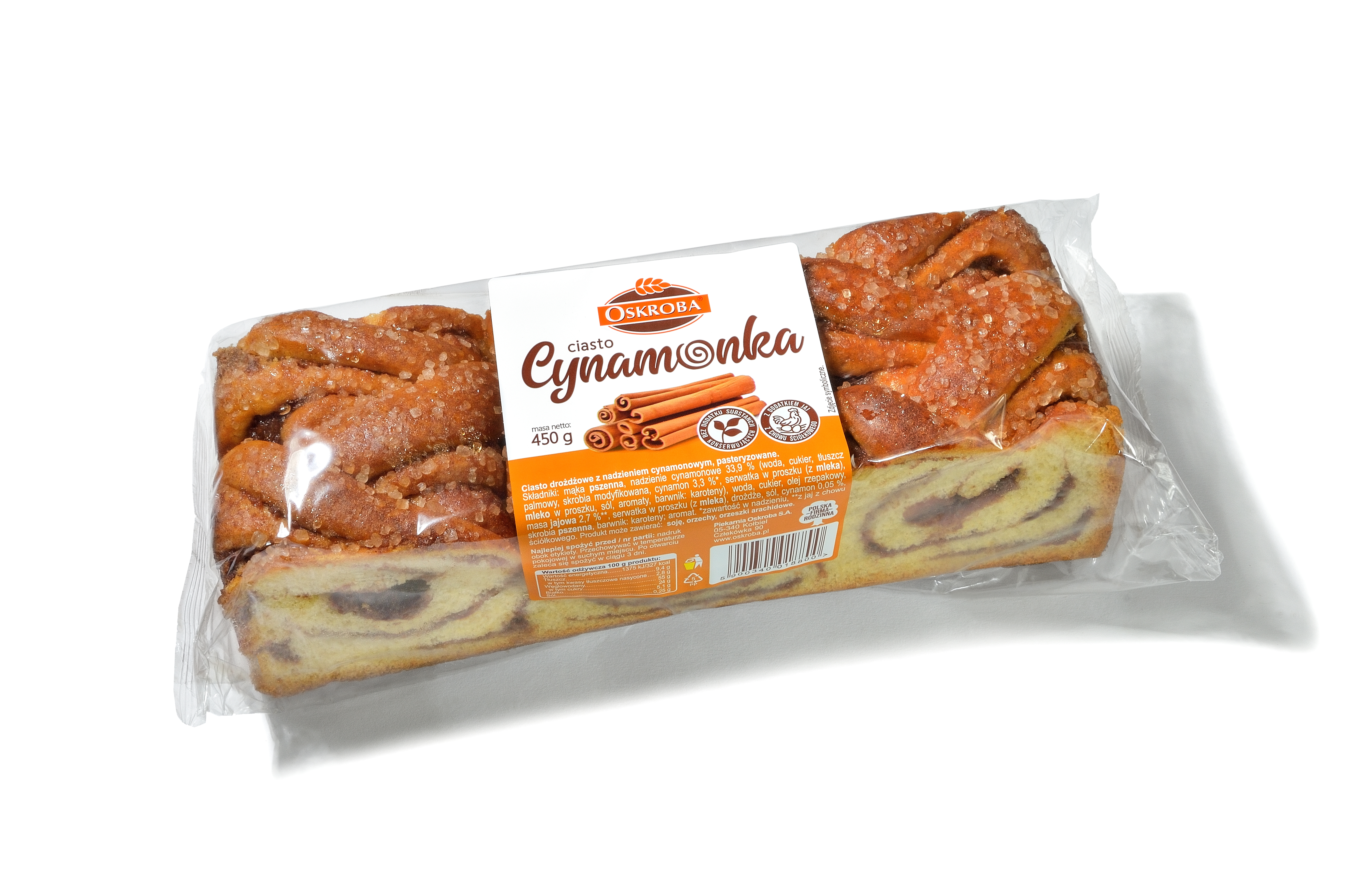Oskroba Ciasto Cynamonka 450 G
