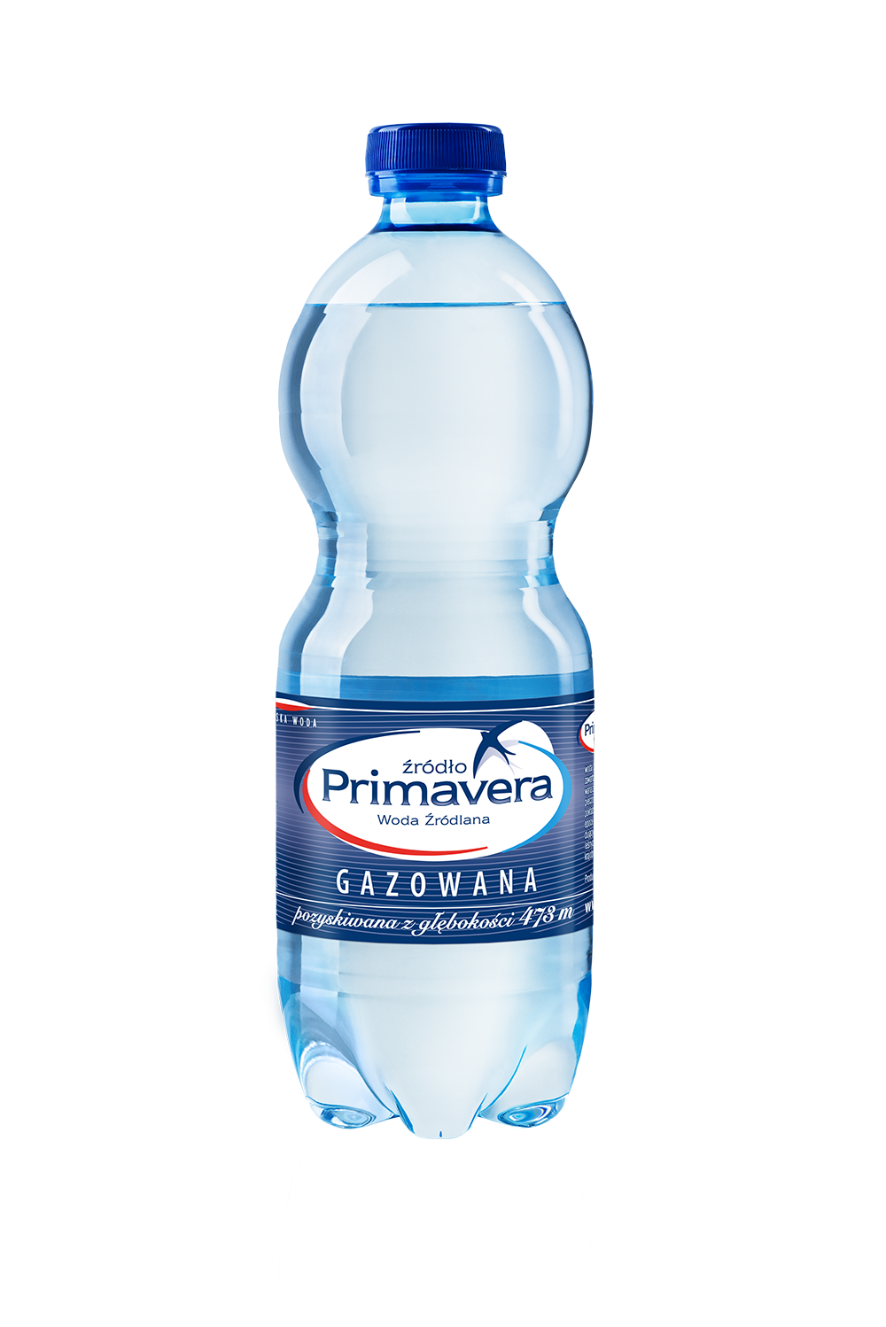 Primavera Woda Źródlana Gazowana Pet 500 Ml- Kaucja