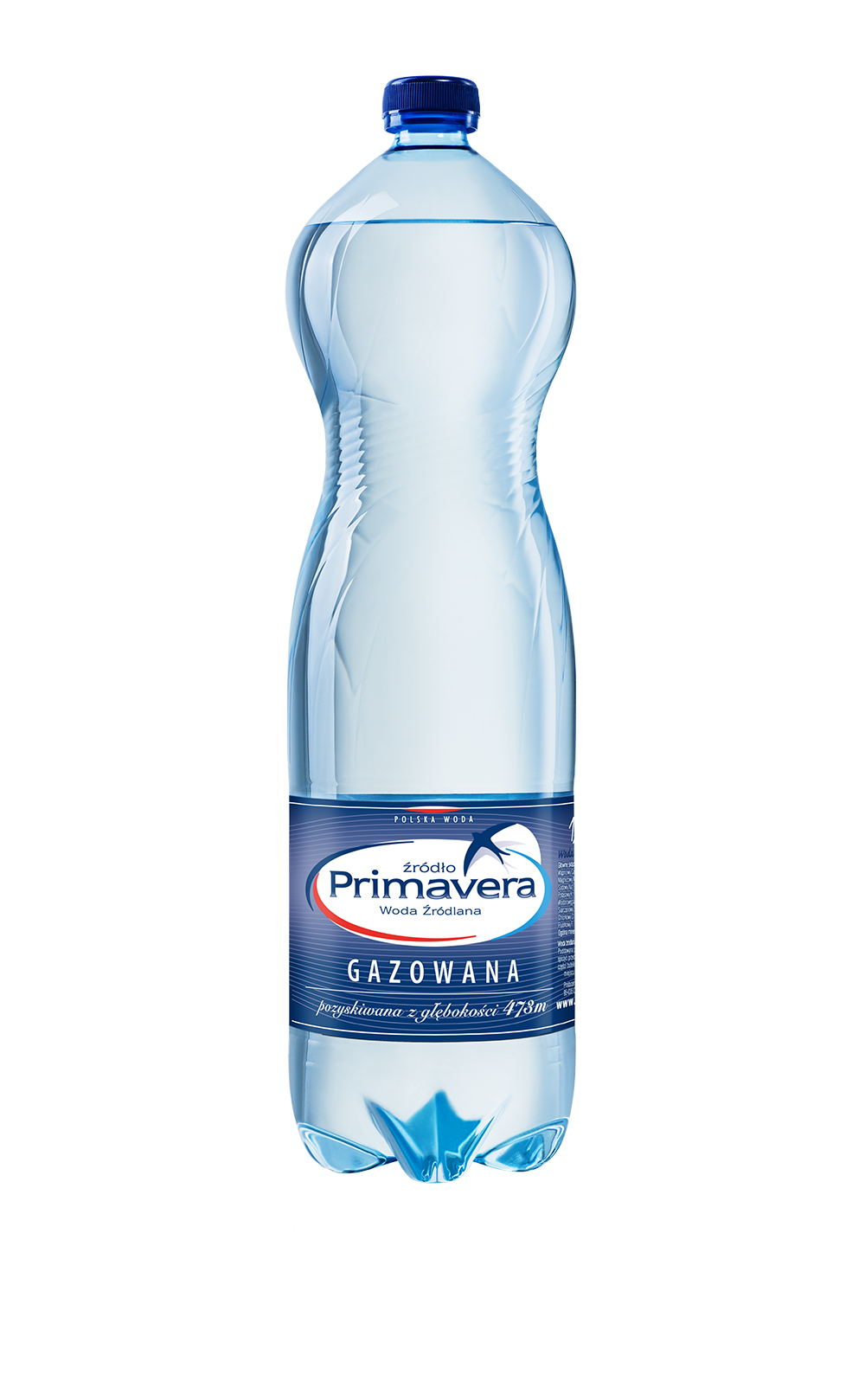 Primavera Woda Źródlana Gazowana Pet 1,5L- Kaucja