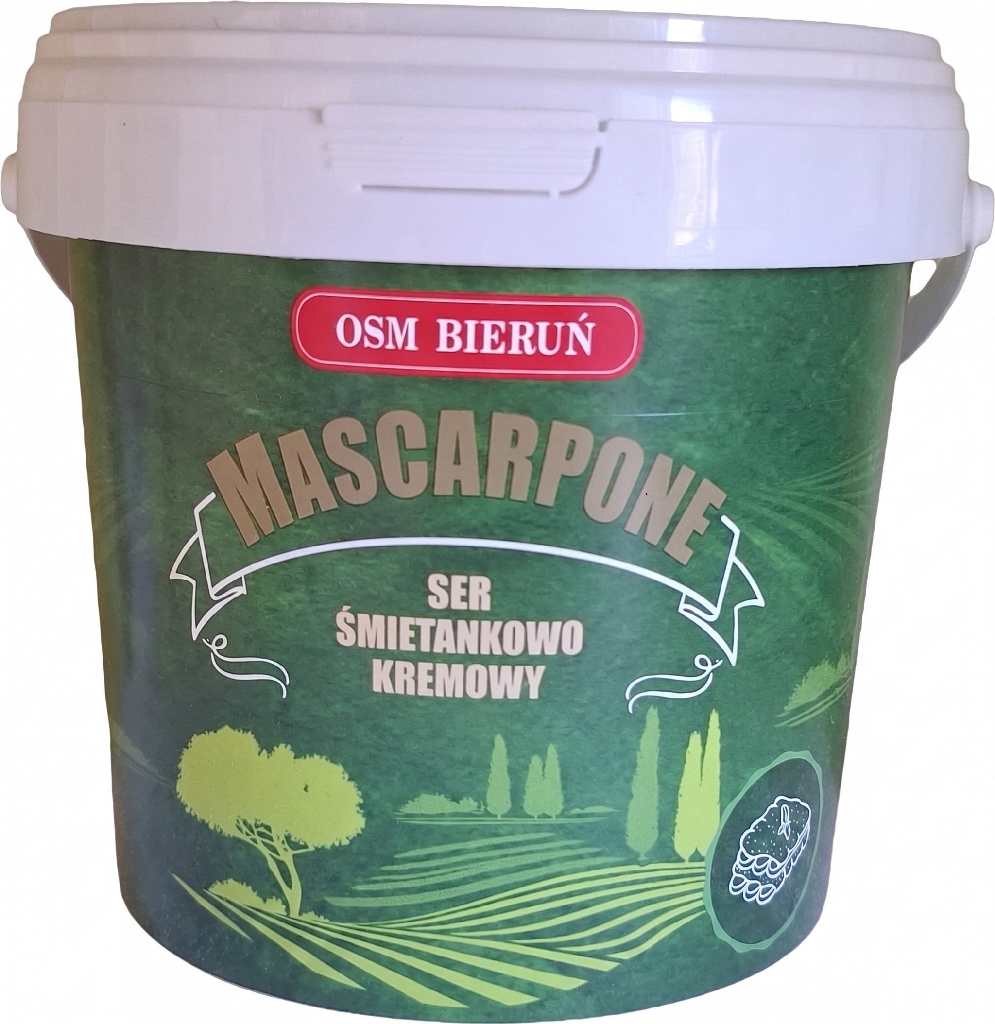 Ser Mascarpone 1Kg Osm Bieruń