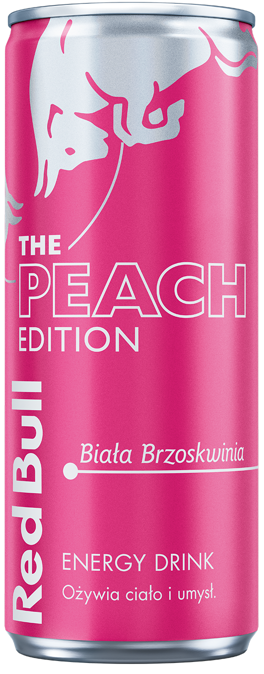 Red Bull The Peach Edition Biała Brzoskwinia 250 Ml- Kaucja