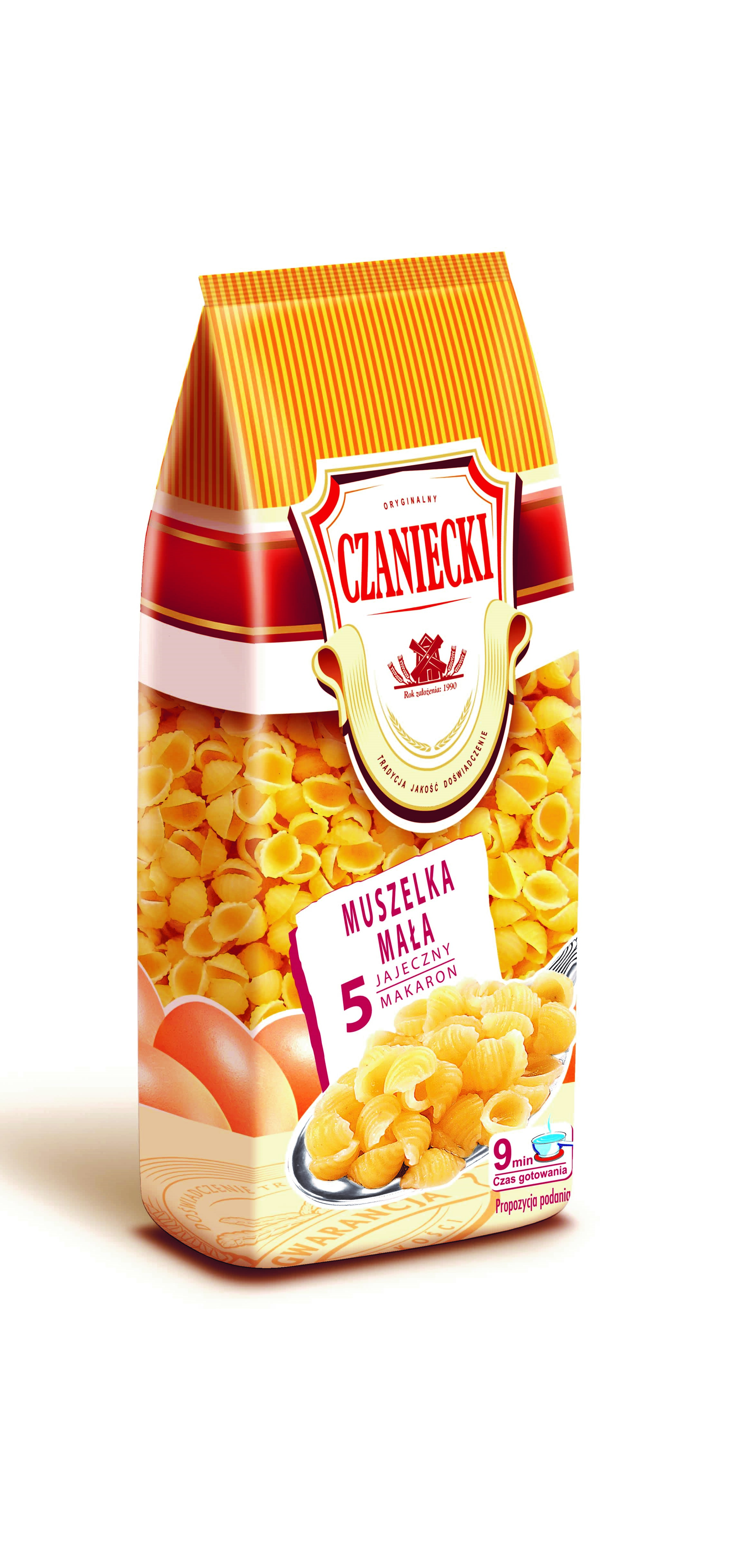 Czaniecki Makaron Muszelka Mała 250G