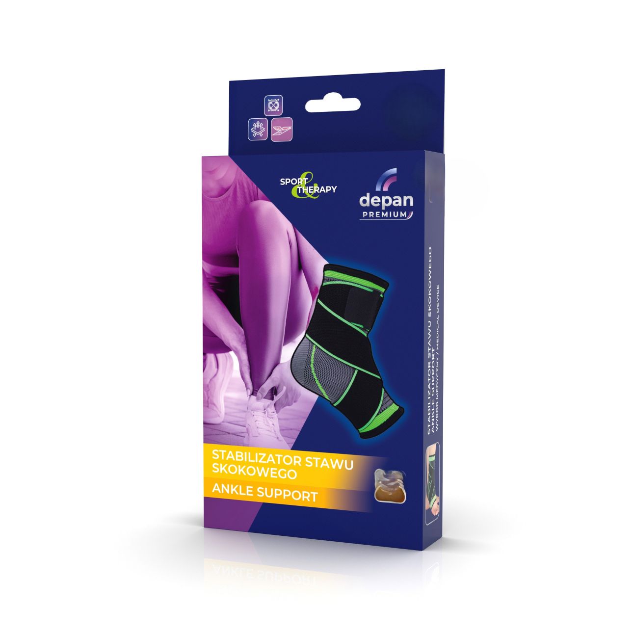 Stabilizator Stawu Skokowego L Depan Premium