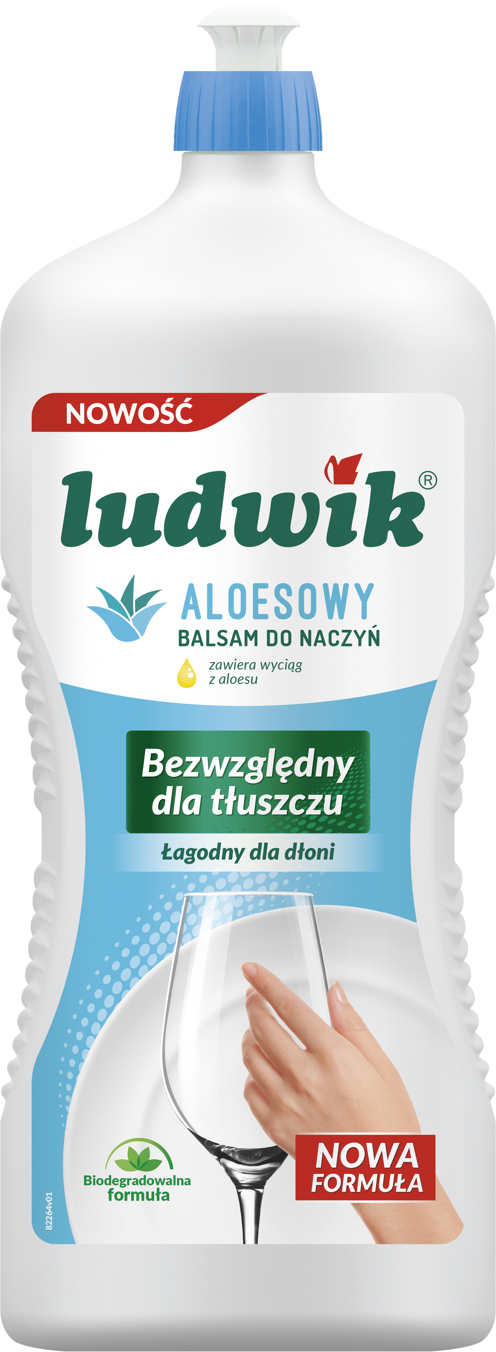 Ludwik Balsam Do Mycia Naczyń 1,35 Kg - Aloesowy