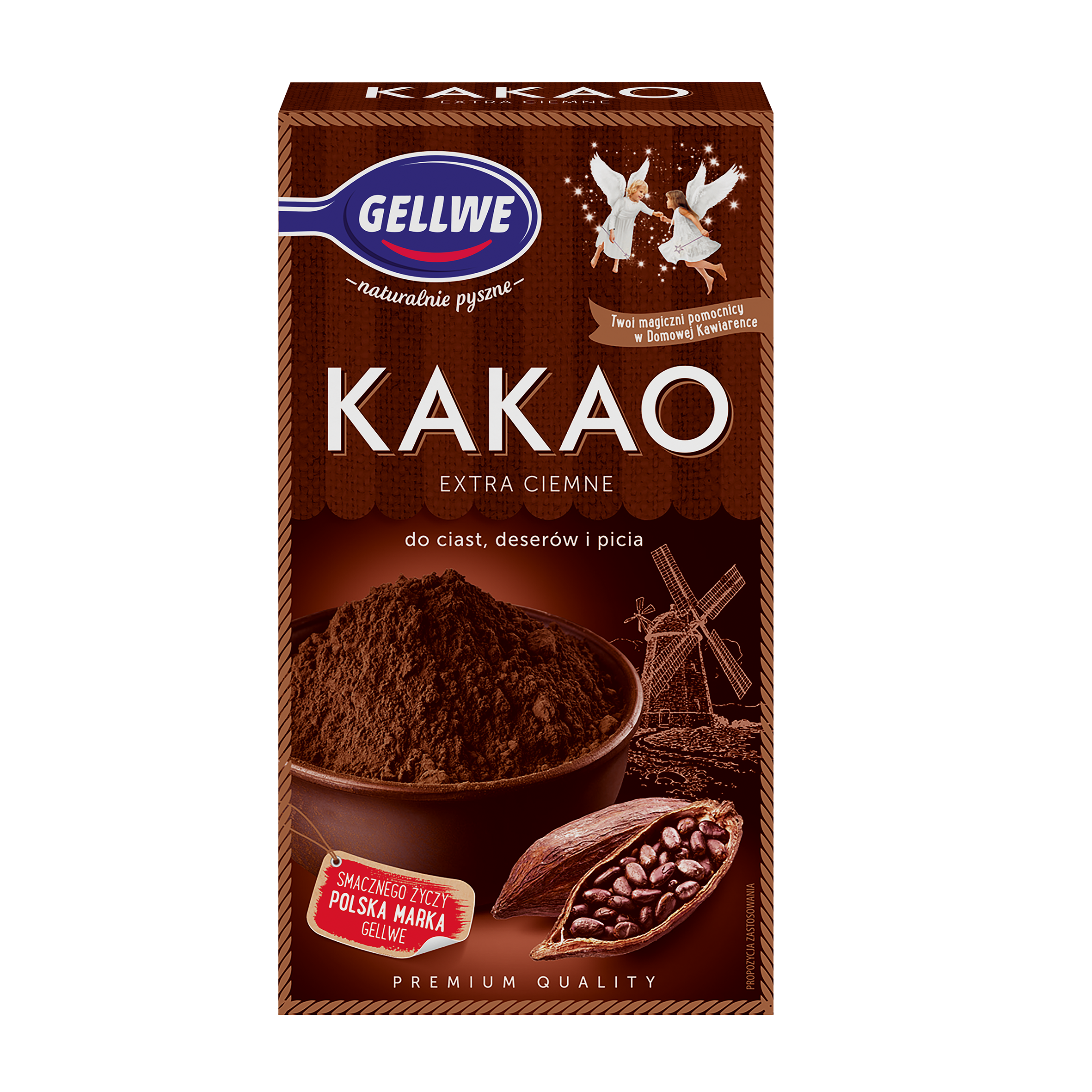 Gellwe Kakao Extra Ciemne 80G