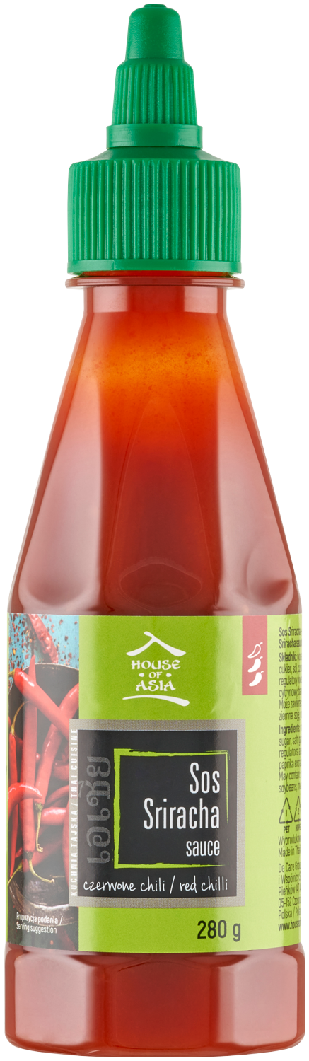 House Of Asia Sos Sriracha Czerwona 280 G